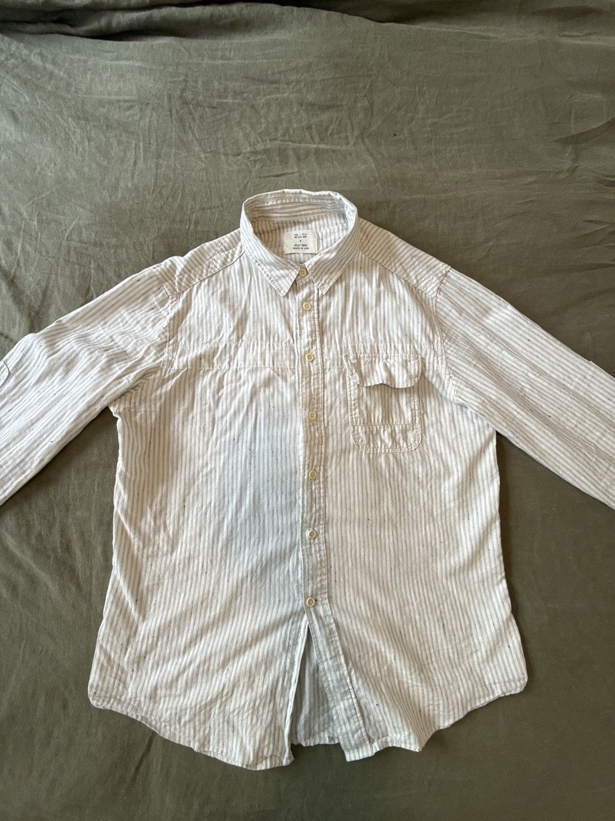 Billy Reid Field Shirt, Size M