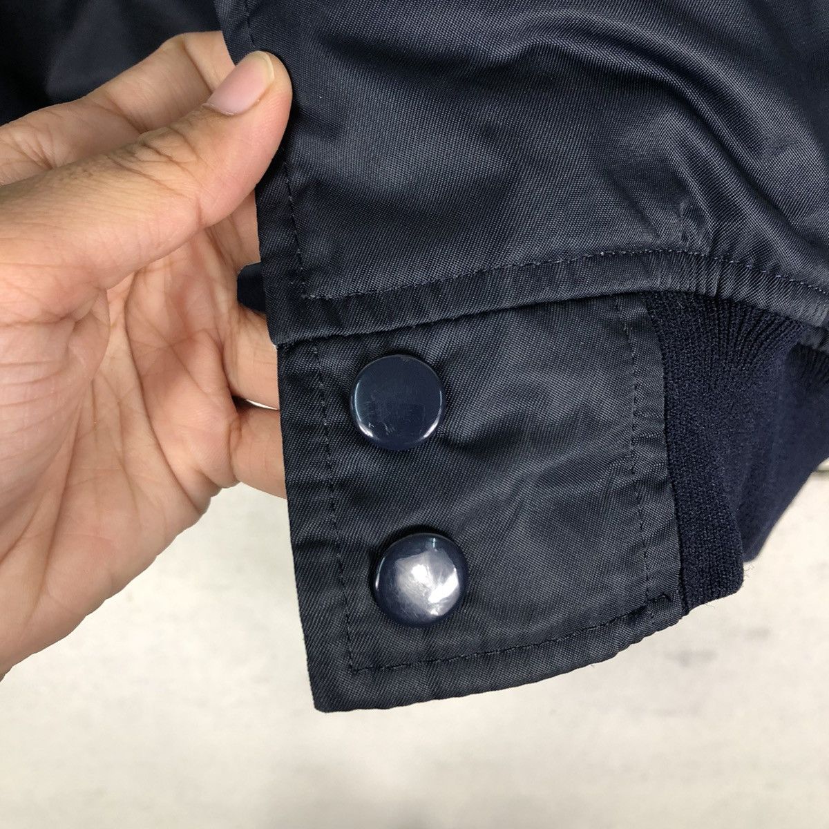 Japanese Brand 📌Vintage Reversible Bomber Jacket Cricket Team Big Logo Size US L / EU 52-54 / 3 - 17 Thumbnail