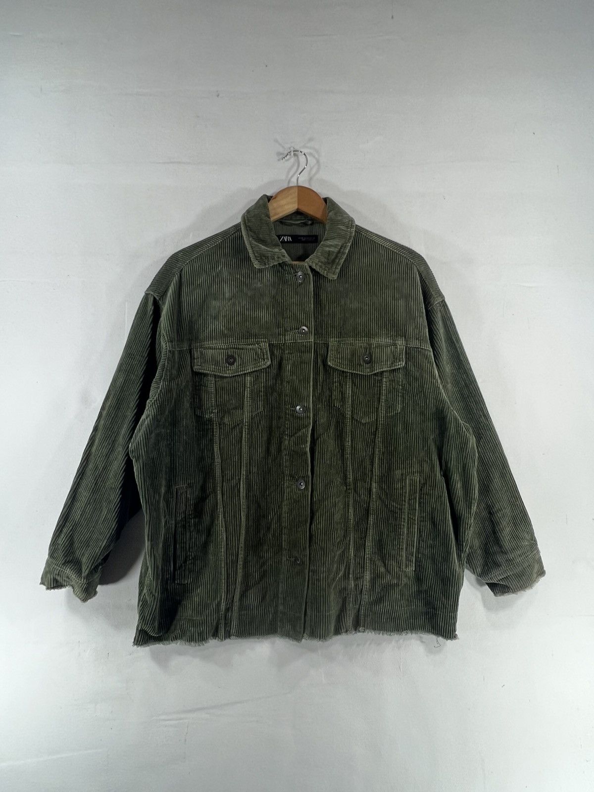 Zara Corduroy Avant Garde Shirt
