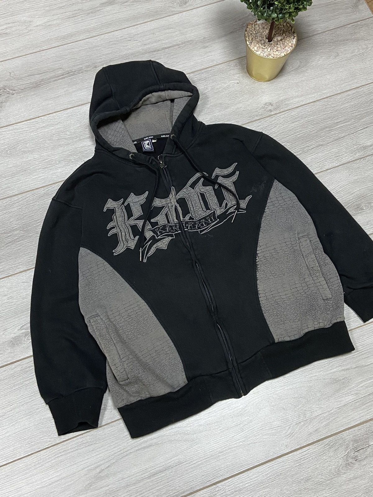 Karl Kani Karl Kani 🐍 vintage snake skin big K logo rap Y2K hoodie Size US XL / EU 56 / 4 - 7 Thumbnail
