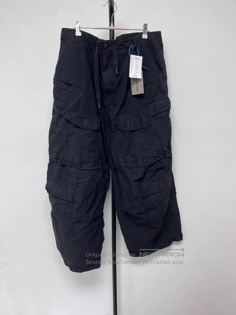 Balenciaga Balenciaga size S Solid Color Zipper Mid-Rise Straight Fit Size US 27 - 1 Thumbnail