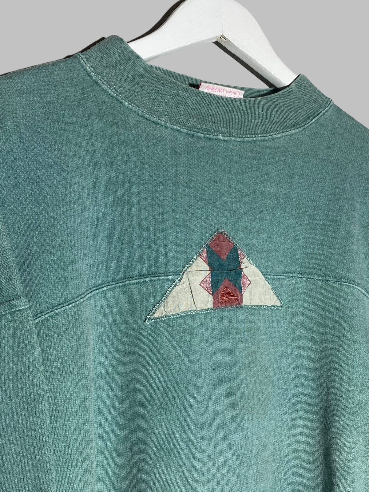 Quiksilver Vintage 90s Quiksilver Crewneck Sweatshirt Spellout Surf Size US L / EU 52-54 / 3 - 3 Thumbnail