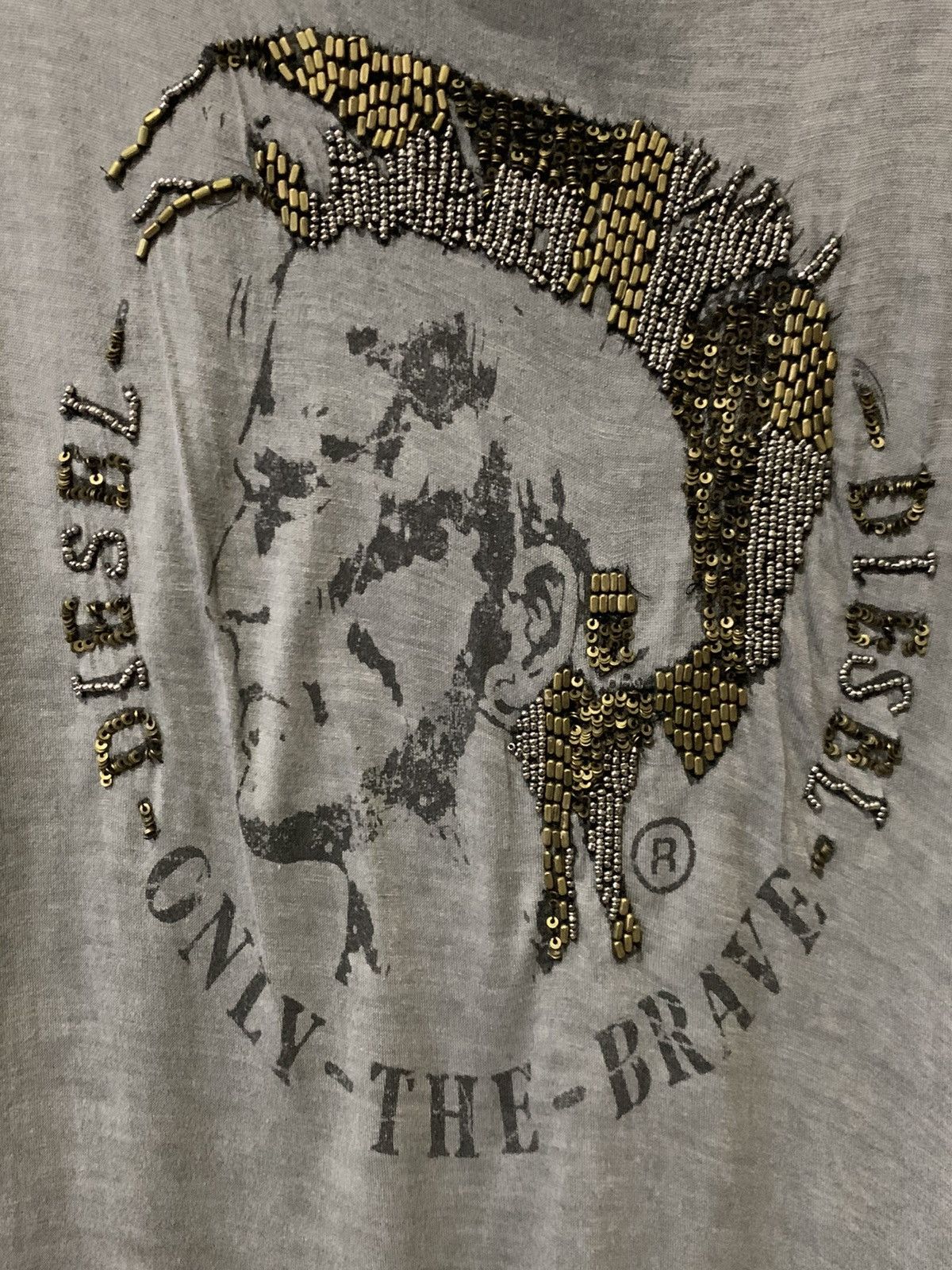 Diesel Vintage Diesel only the brave Size ONE SIZE - 2 Thumbnail