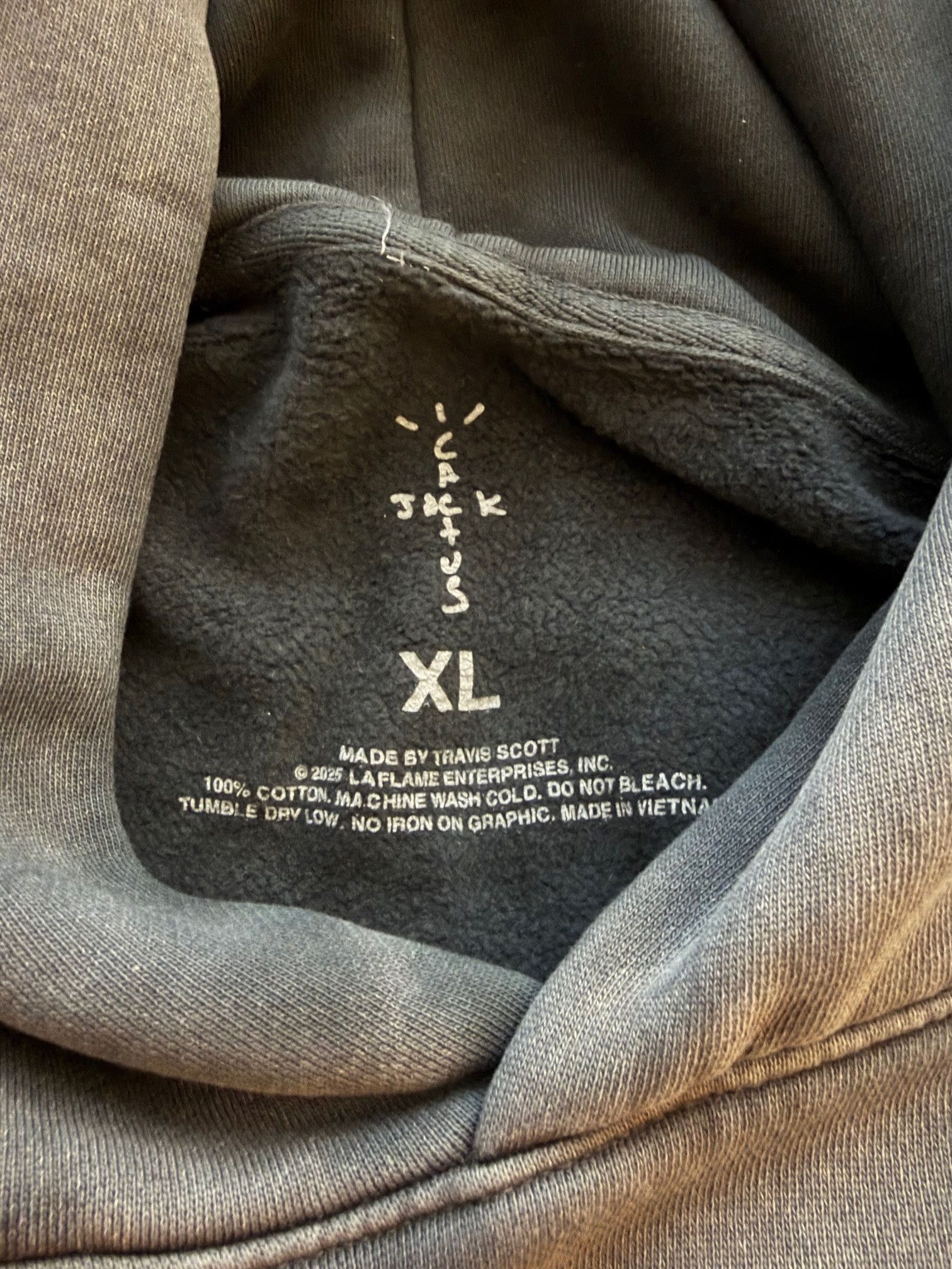 Travis Scott Travis Scott Rodeo 10 Year Anniversary Hoodie - Size XL Size US XL / EU 56 / 4 - 4 Thumbnail