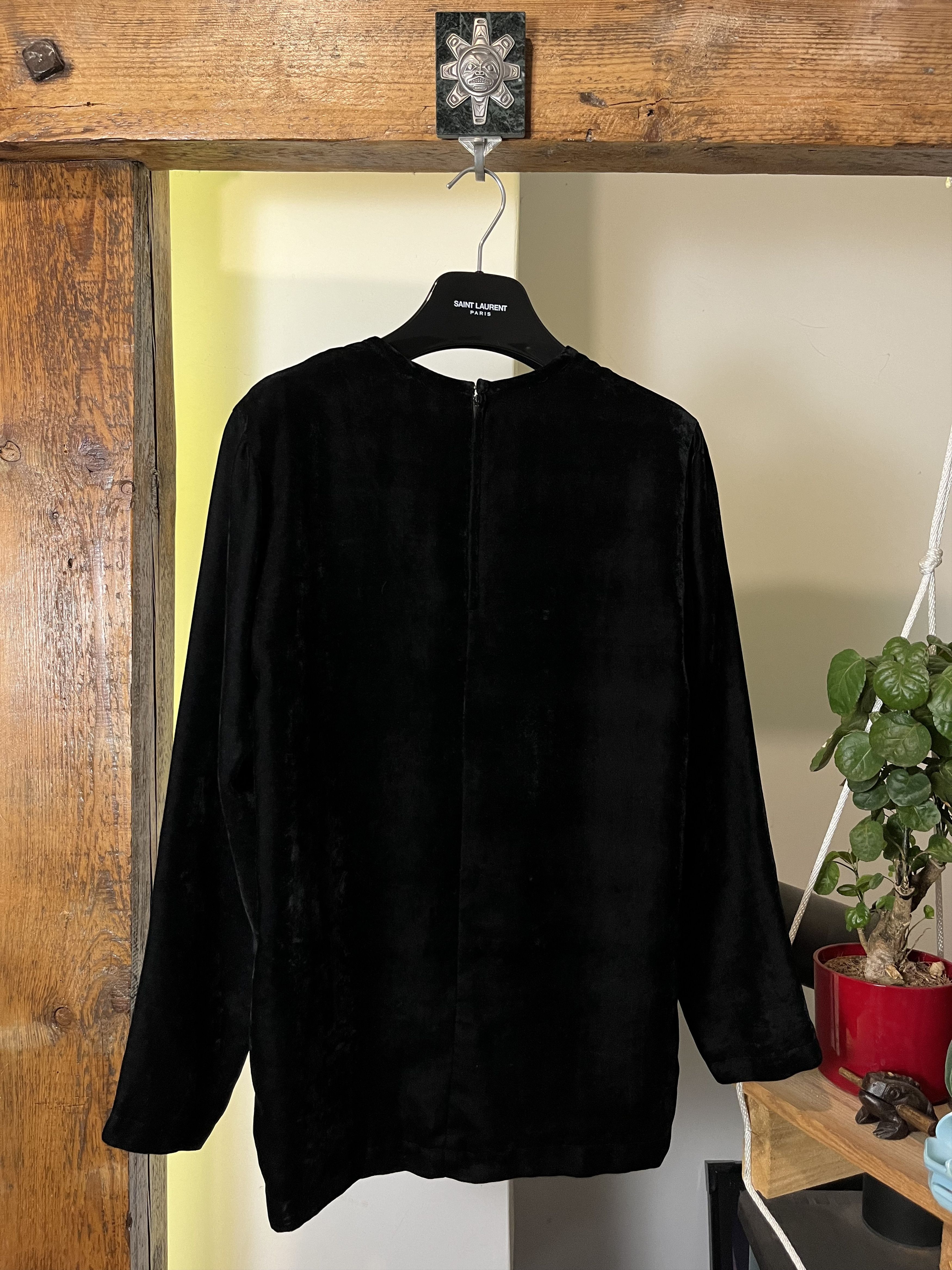 Comme des Garcons SHIRT × Japanese Brand Vintage Archive Comme des Garcons Velour RARE Size M / US 6-8 / IT 42-44 - 2 Thumbnail