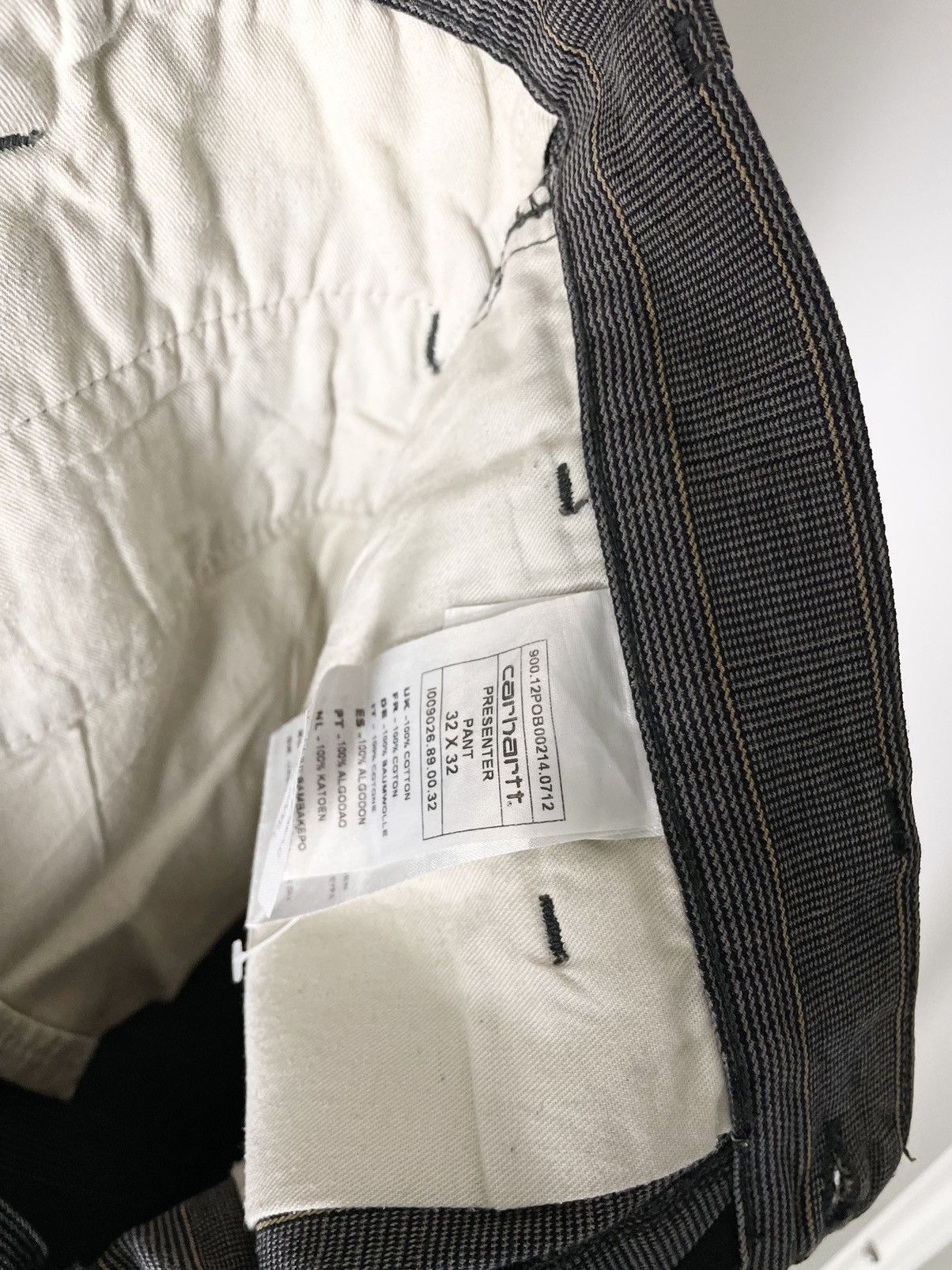 Carhartt Carhartt 👁️ Prince of Whales Plaid Checkered Presenter Pants Size US 32 / EU 48 - 9 Thumbnail