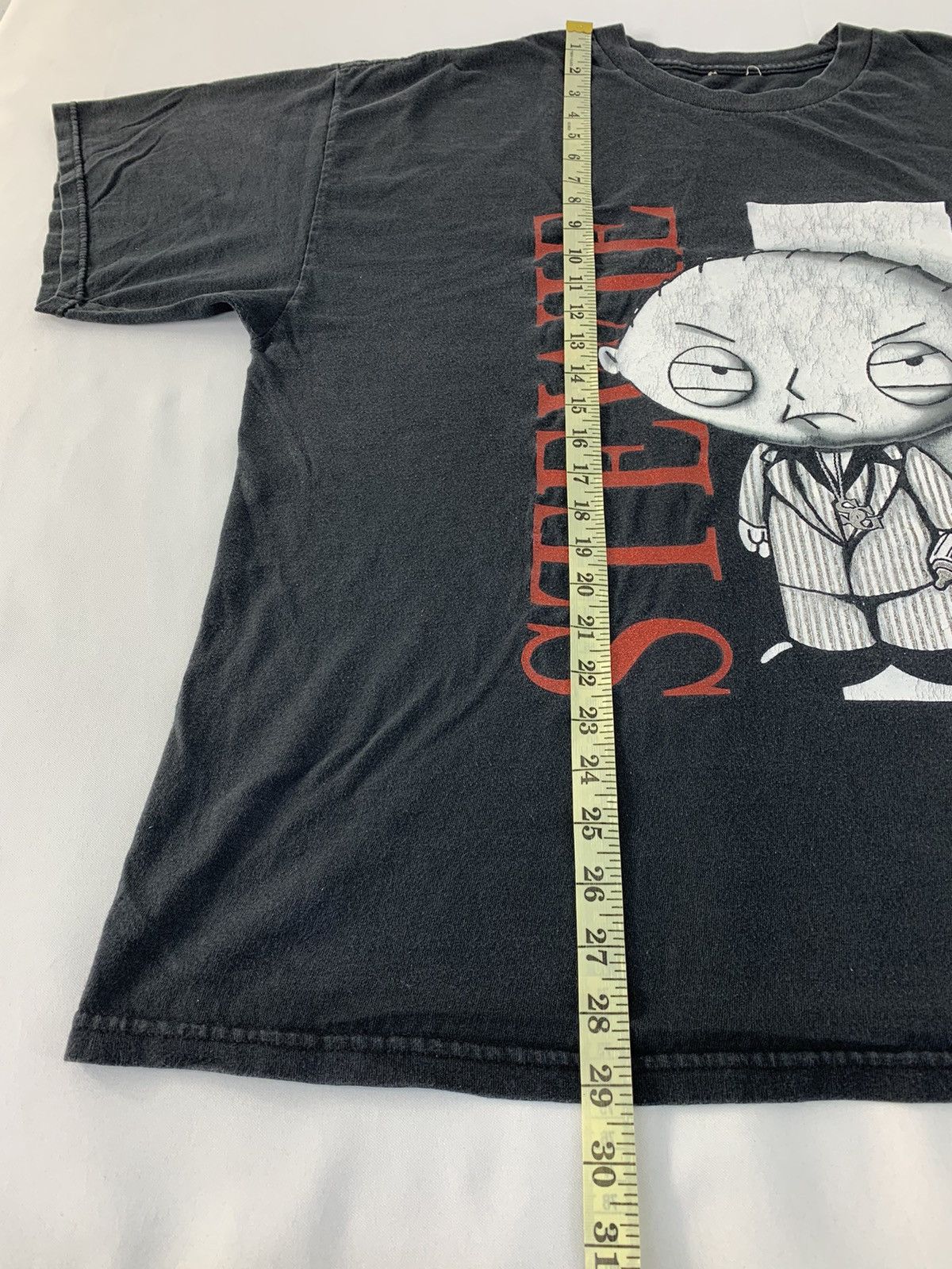 Vintage Vintage 90s South Park Stewie Griffin Scarface Cover Tee Size US XXL / EU 58 / 5 - 5 Thumbnail