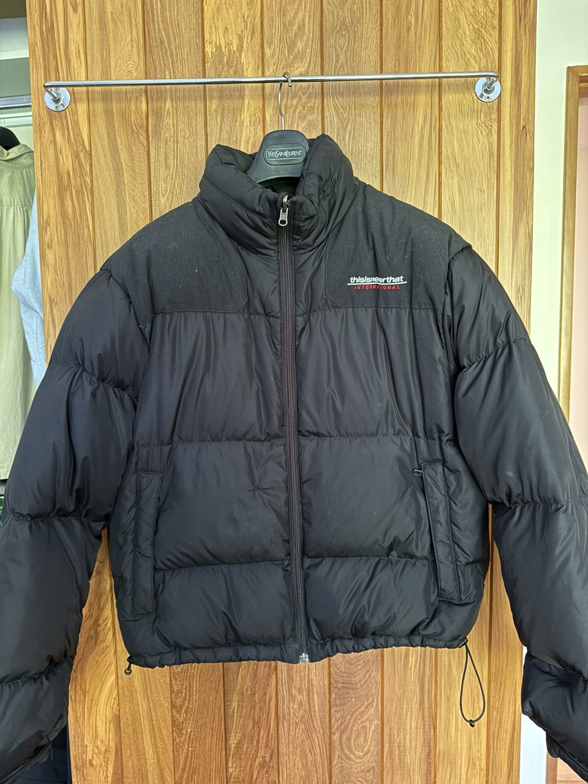 thisisneverthat Thisisneverthat Black Down Puffer Jacket Size US M / EU 48-50 / 2 - 1 Thumbnail