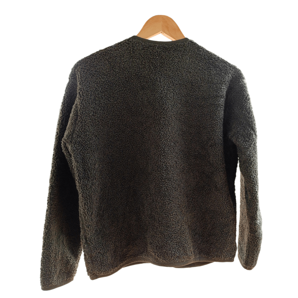 Uniqlo × Vintage Uniqlo Green Sweater -Dark Green Soft Knit Crewneck Size [L] Size L / US 10 / IT 46 - 6 Thumbnail
