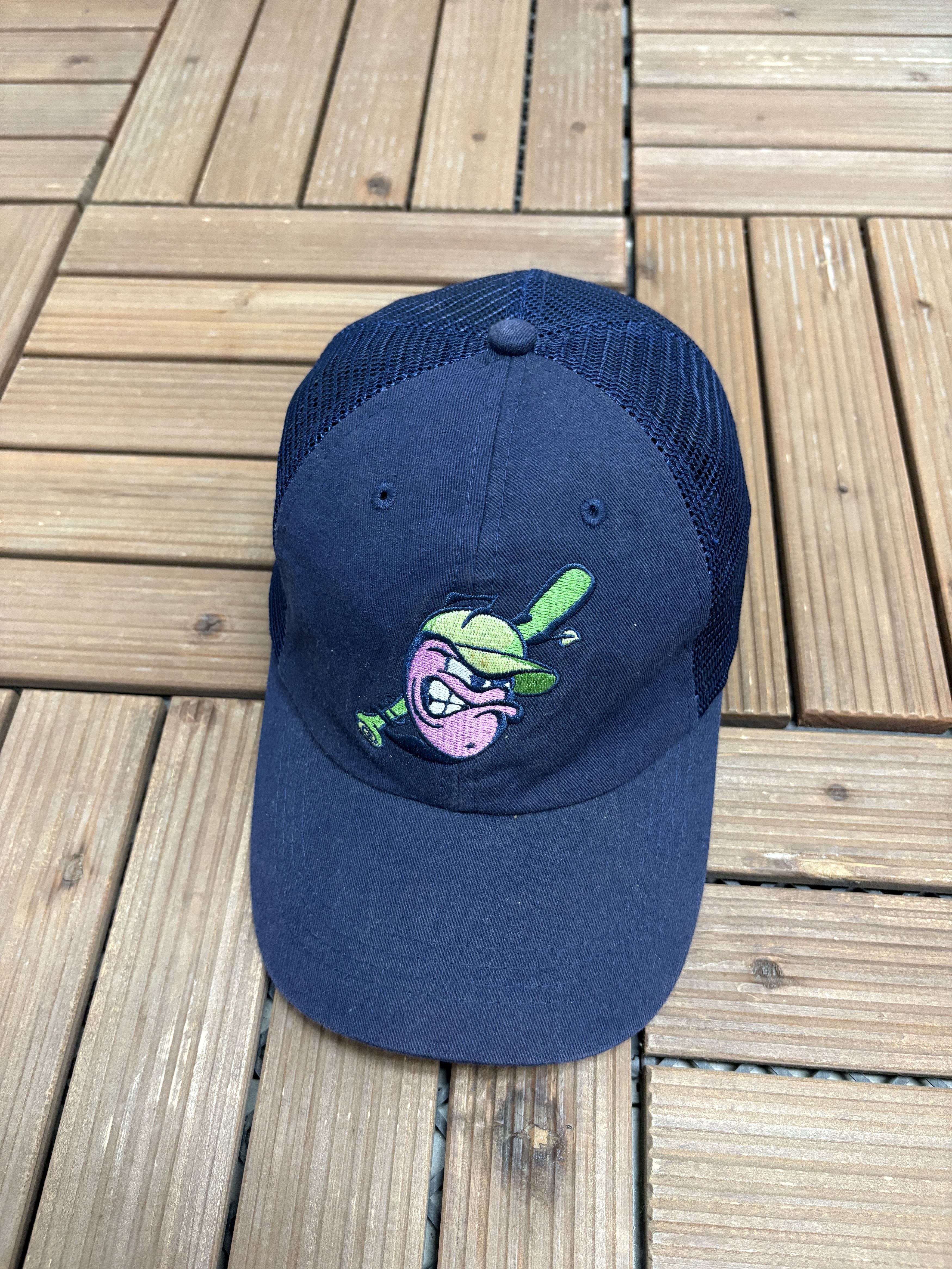 Vintage Jamestown Jammers Embroidered Blue Trucker Hat Cap Size ONE SIZE - 1 Thumbnail