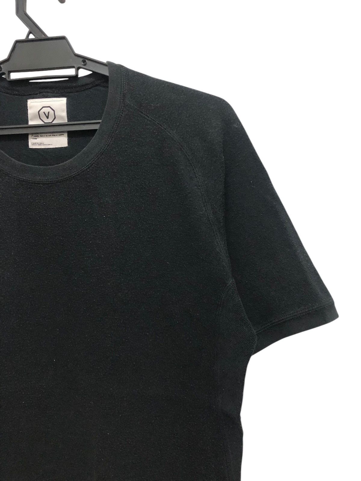 Visvim 2001 🔥 CUBISM LABORATORY PLAIN BLACK THERMAL TEE Size US M / EU 48-50 / 2 - 6 Thumbnail