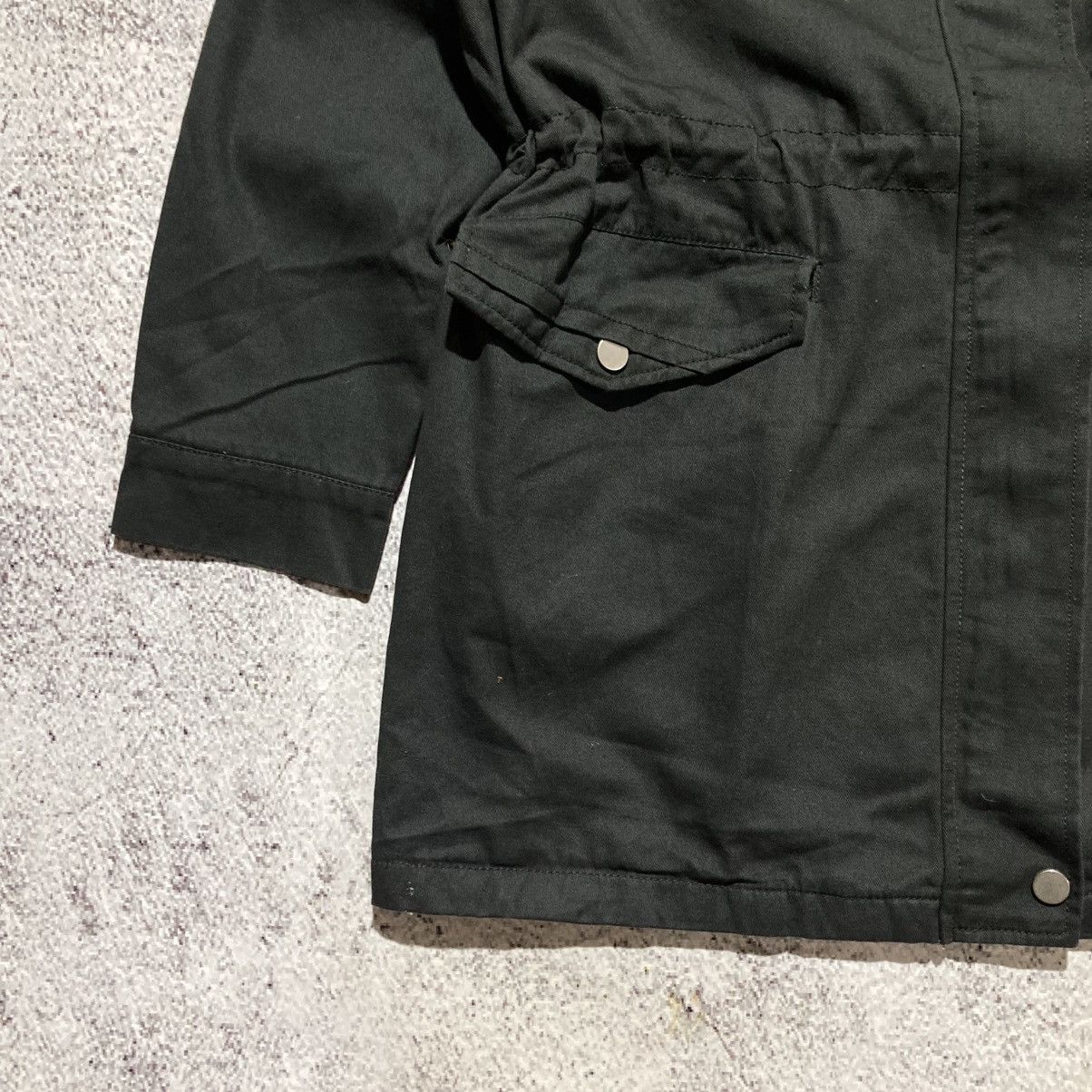Japanese Brand 2000s Yetts Studded Pocket Jacket Black Lgb Punk Goa Style Size US XL / EU 56 / 4 - 9 Thumbnail