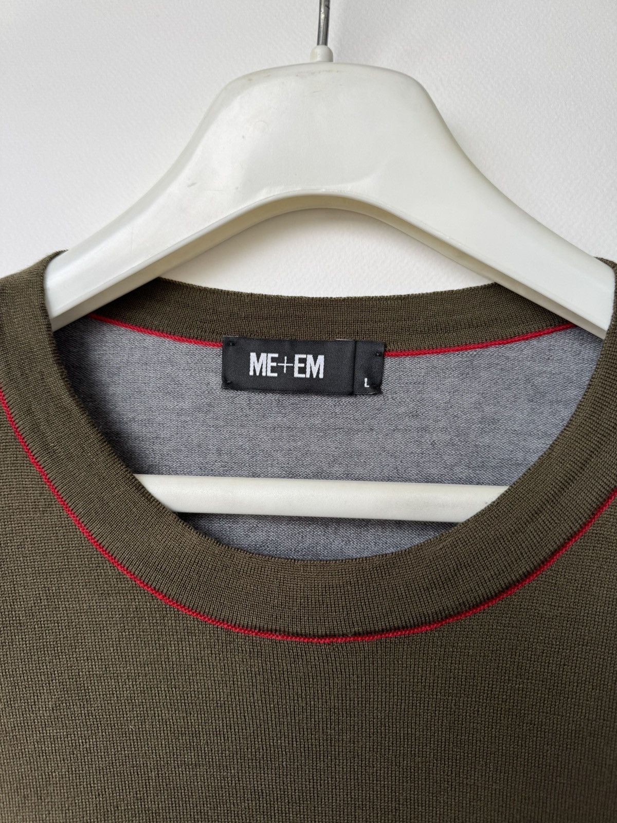 ME+EM ME + EM Merino Wool Sweater Size L / US 10 / IT 46 - 3 Thumbnail