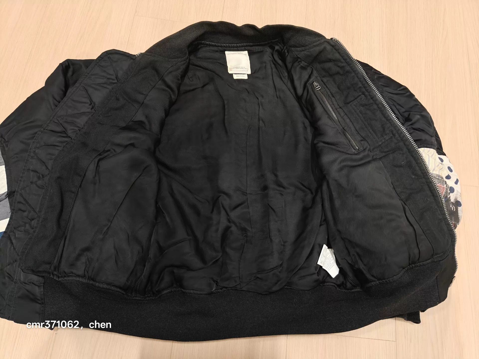 Visvim VISVIM 19SS 95% new THORSON JKT COLLAGE MA1 Nvy 1 Mud Dyed Size US S / EU 44-46 / 1 - 6 Thumbnail