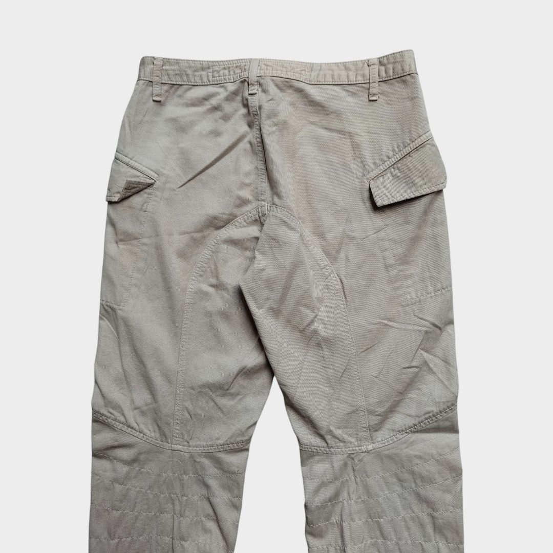 Japanese Brand × Le Grande Bleu (L.G.B.) × Marithe + Francois Girbaud 2000s Marithe + Francois girbaud knee pads biker pant Size US 28 / EU 44 - 4 Thumbnail