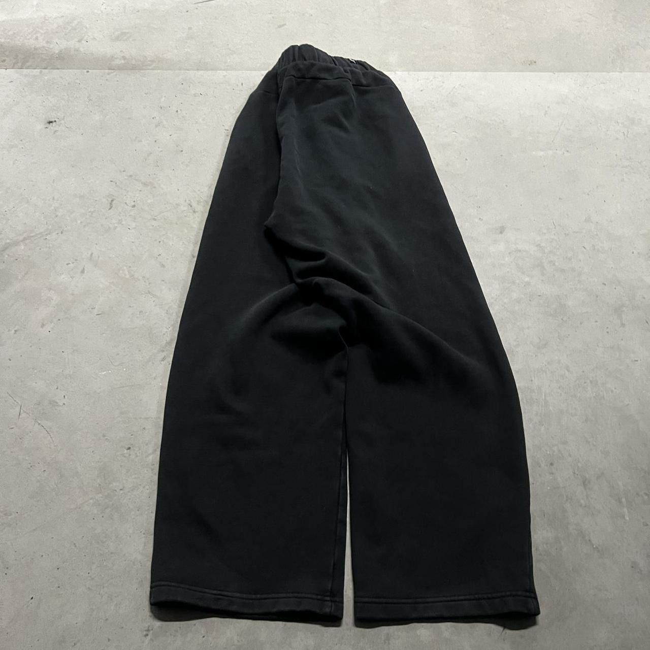 Puma × Vintage Vintage Y2K Baggy Black Puma Sweatpants With white Logo! Size US 34 / EU 50 - 5 Thumbnail