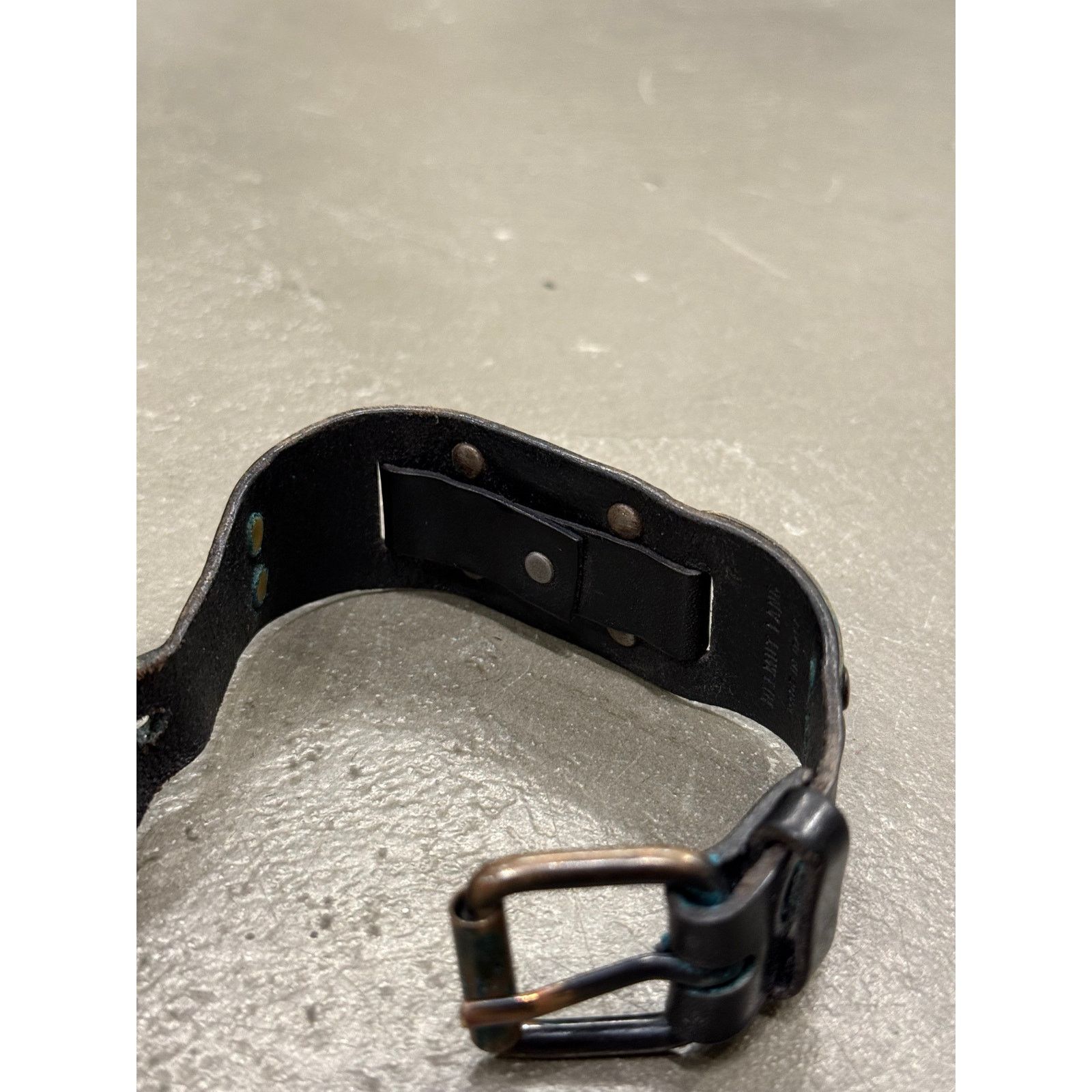 Helmut Lang S/S2003 Helmut Lang leather bracelet Size ONE SIZE - 6 Thumbnail