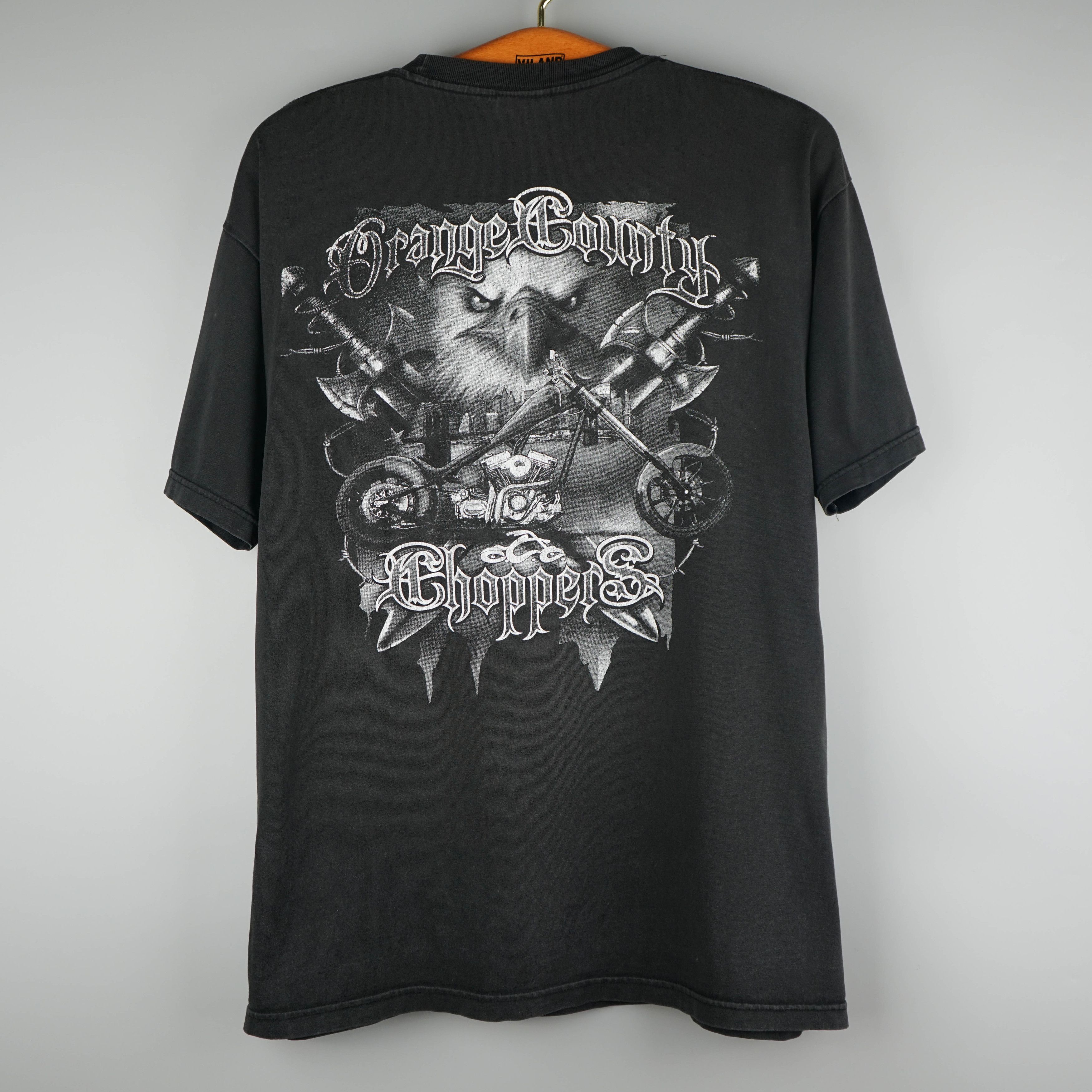 Harley Davidson × Vintage × West Coast Choppers Vintage 1990s Orange County Choppers T-Shirt Size US XL / EU 56 / 4 - 6 Thumbnail