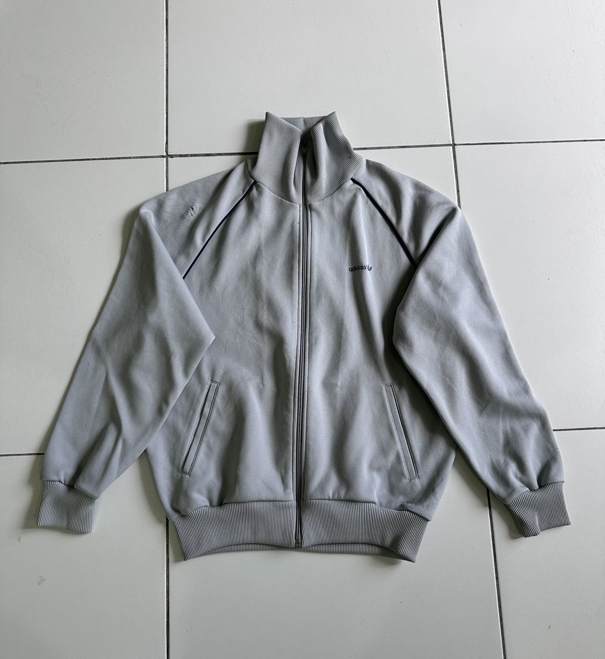 Adidas Vintage 70s West germany Adidas Tracktop Size US L / EU 52-54 / 3 - 1 Thumbnail