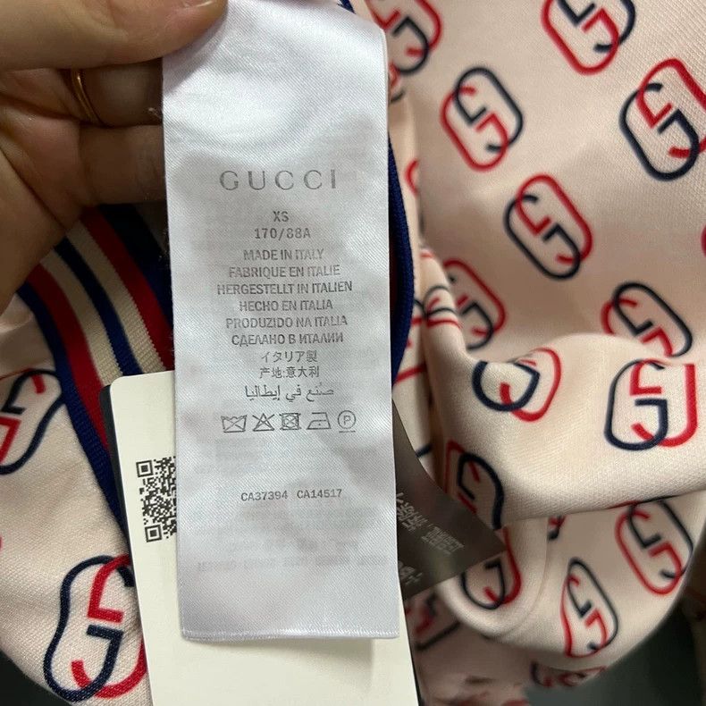 Gucci Gucci Full-print GG side striped school uniform jacket 2502 Size US XS / EU 42 / 0 - 4 Thumbnail