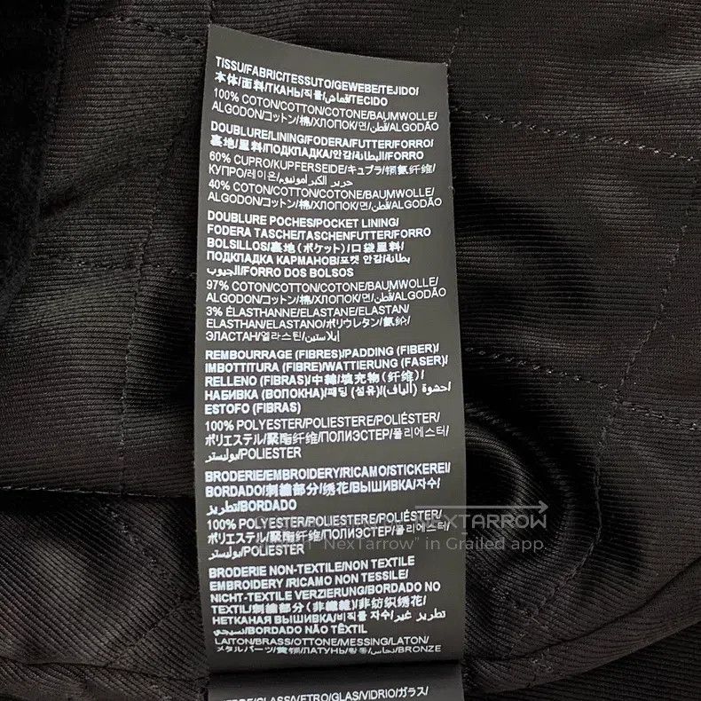 Saint Laurent Paris Saint Laurent Paris universal size Black Logo Diamond Encru Size US M / EU 48-50 / 2 - 8 Thumbnail