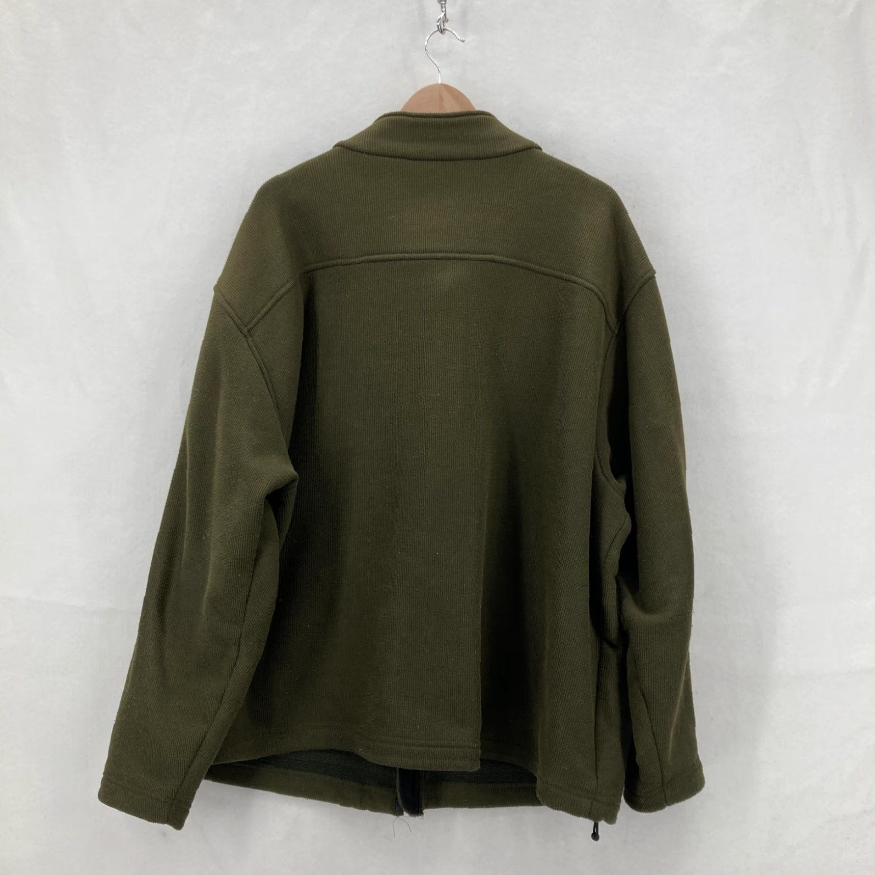 Carhartt Carhartt Jacket Mens 2XL Green Full Zip Fleece Mock Neck Chest Pocket Workwear Size US XXL / EU 58 / 5 - 7 Thumbnail