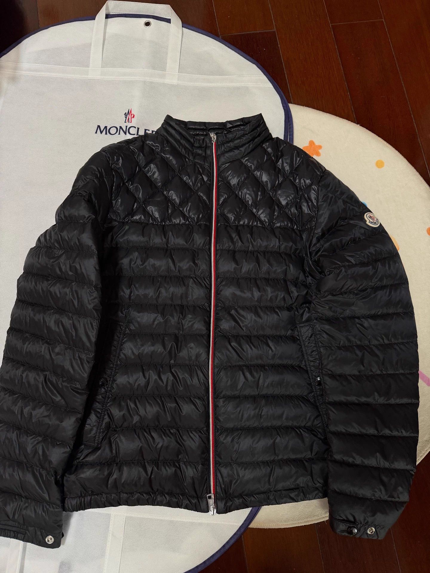 Moncler Moncler black down jacket size 4 new authentic Size US XL / EU 56 / 4 - 2 Thumbnail