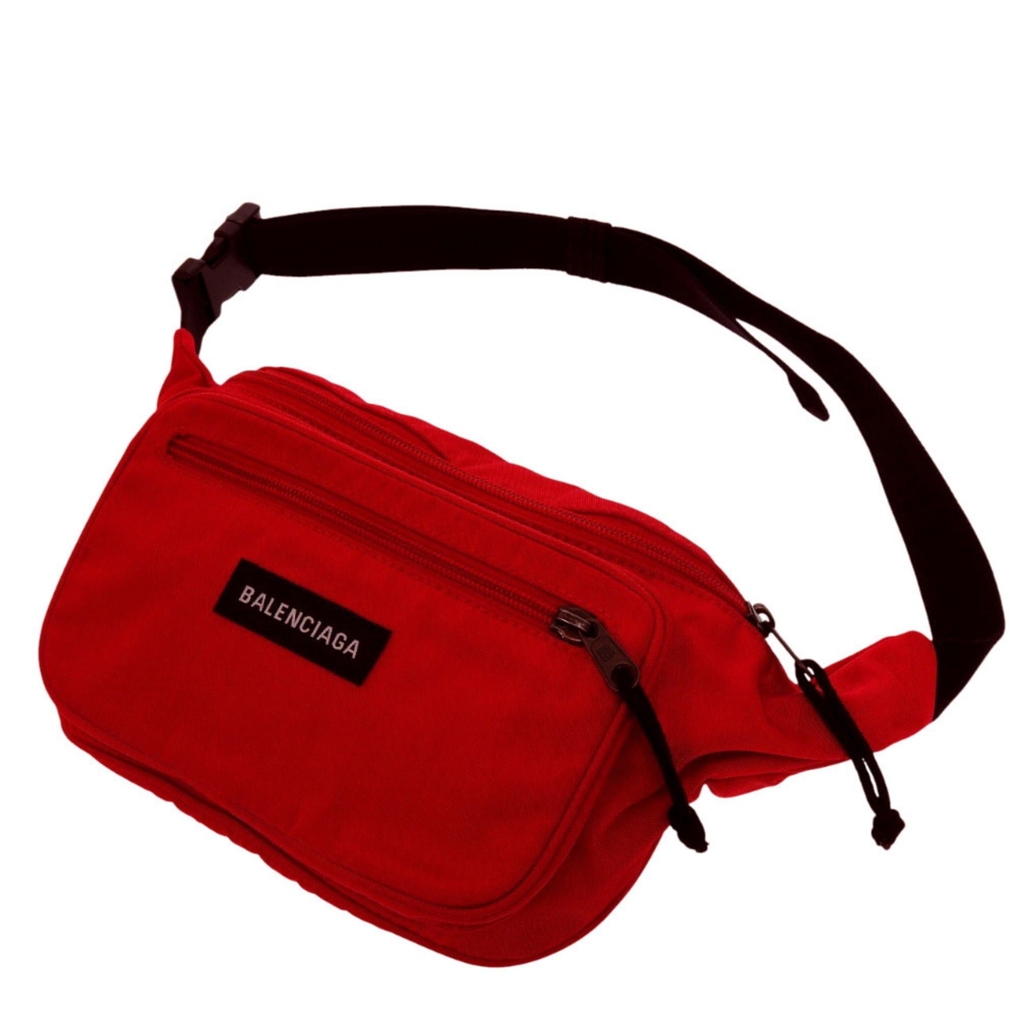 Balenciaga Excellent condition Balenciaga Explorer belt bag 482389 in red nylon. Body bag/waist 0968 Size ONE SIZE - 1 Thumbnail