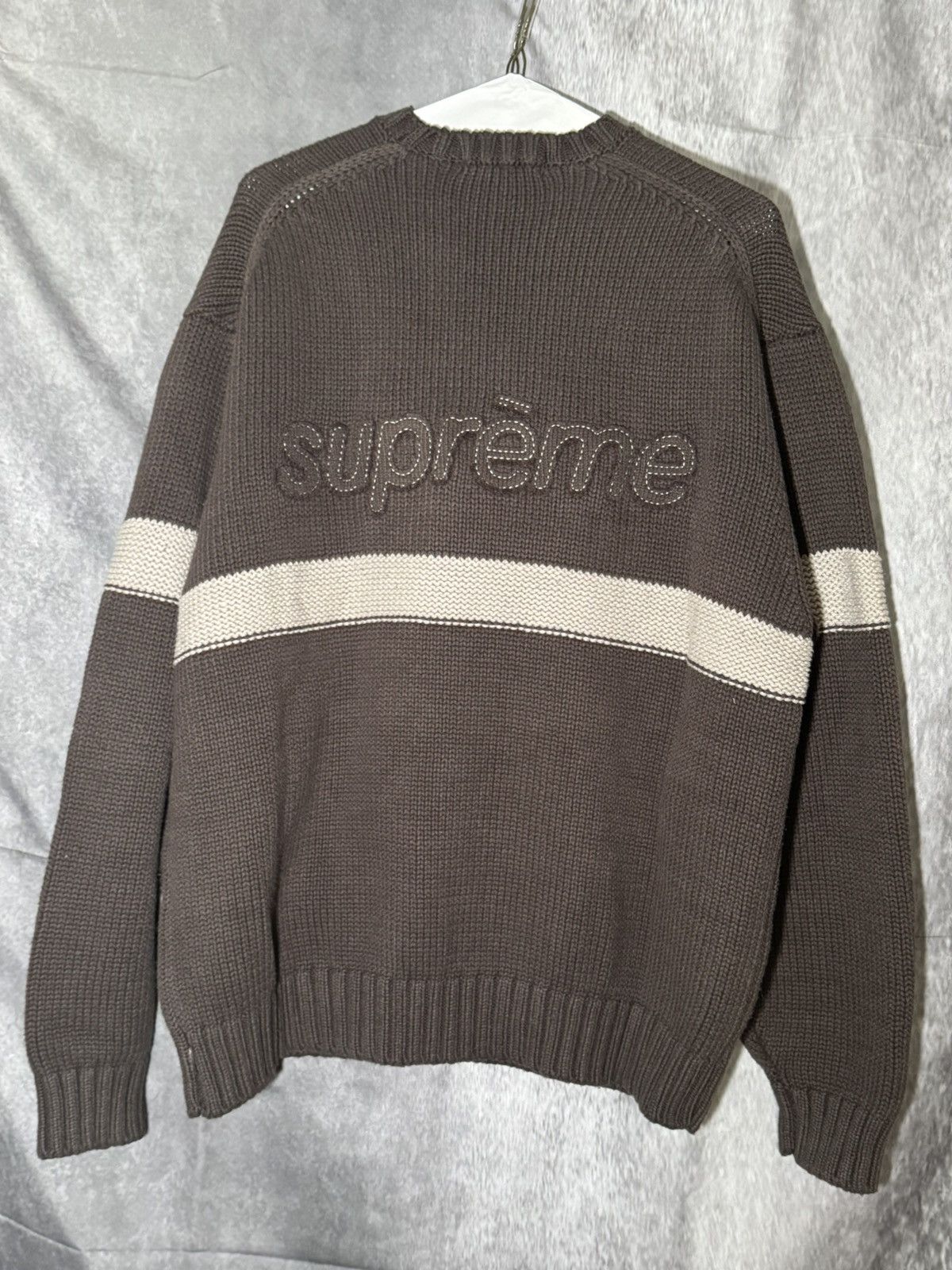 Supreme Supreme Tonal Appliqué Sweater Size US M / EU 48-50 / 2 - 5 Thumbnail