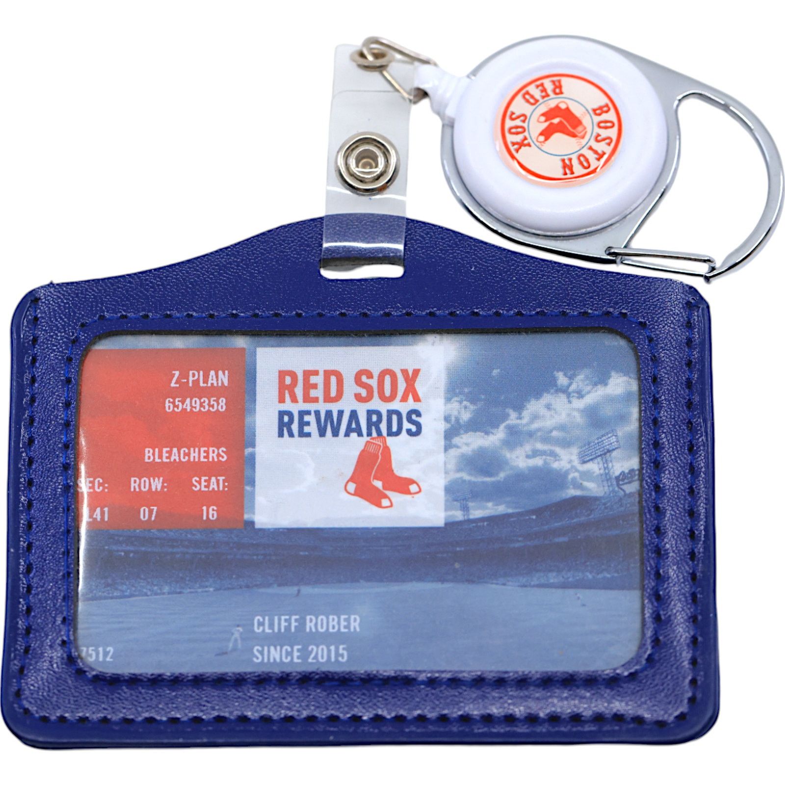 MLB Boston Red Sox Premium Badge Holder & Name Tag [Lot of 2] Size ONE SIZE - 1 Thumbnail
