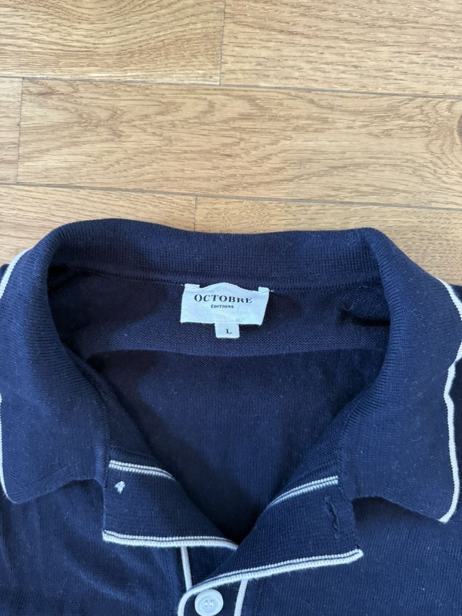 Other Octobre Editions Knit Polo Size US L / EU 52-54 / 3 - 3 Thumbnail