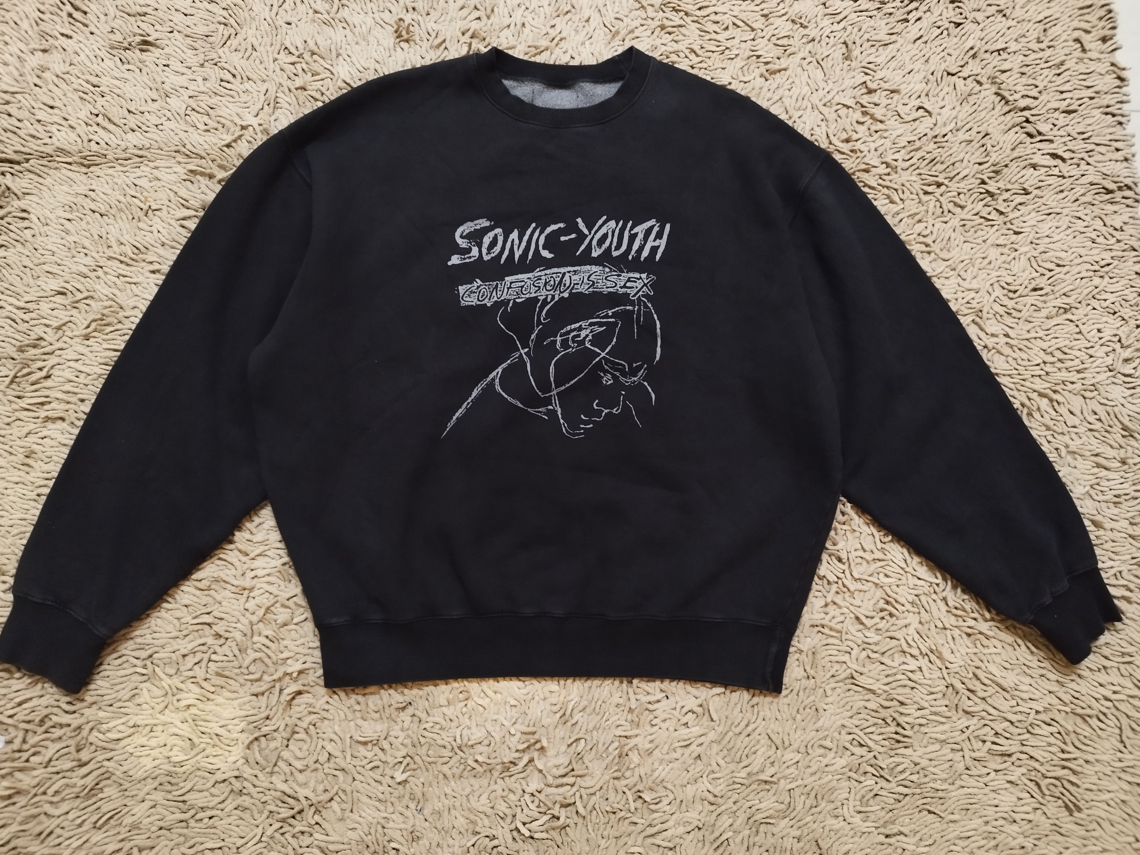 Vintage Sonic Youth Confuse is Sex Sweatshirt