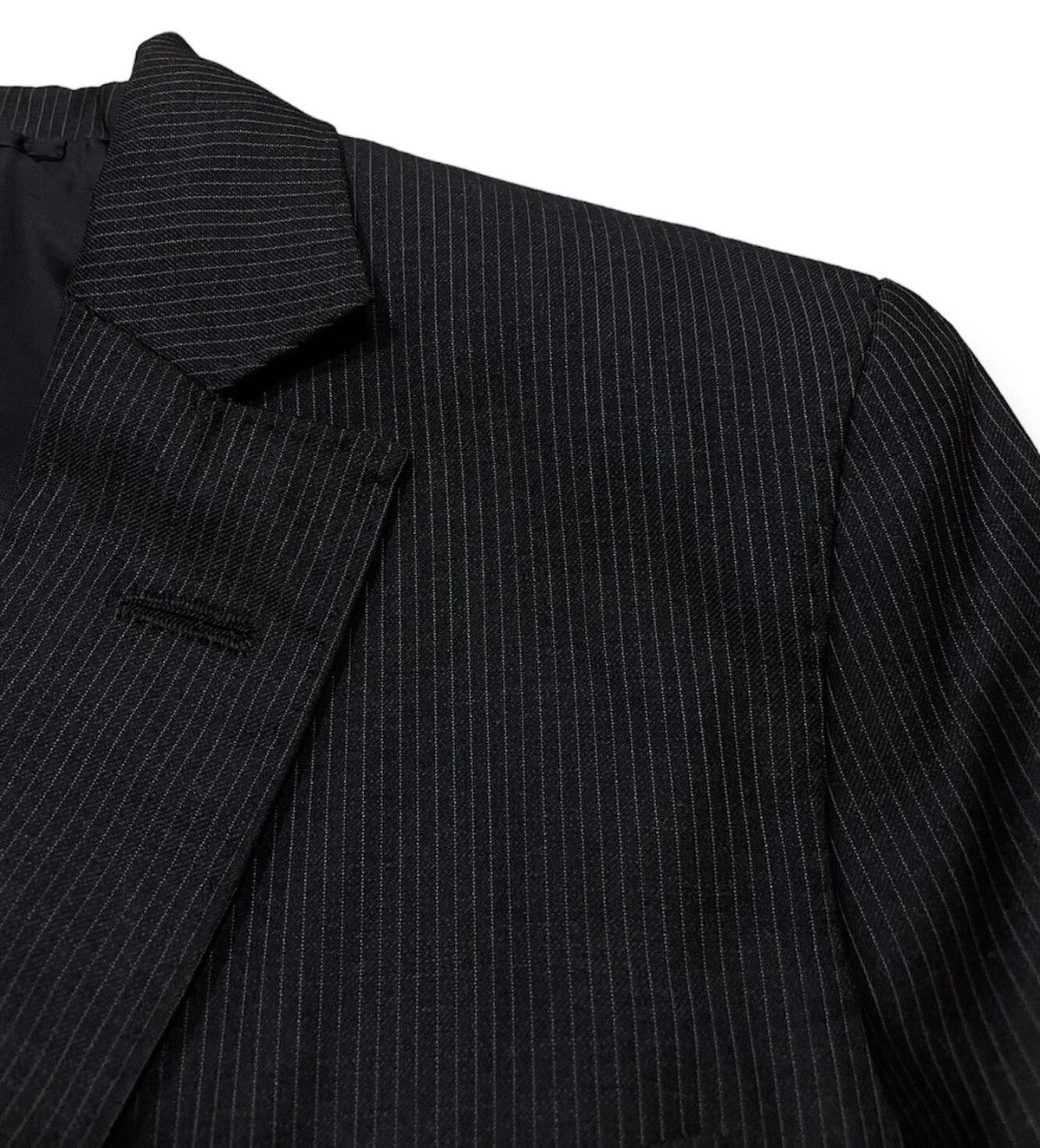 Loro Piana 1995 Tailored Pinstripes Blazer Size US M / EU 48-50 / 2 - 4 Thumbnail