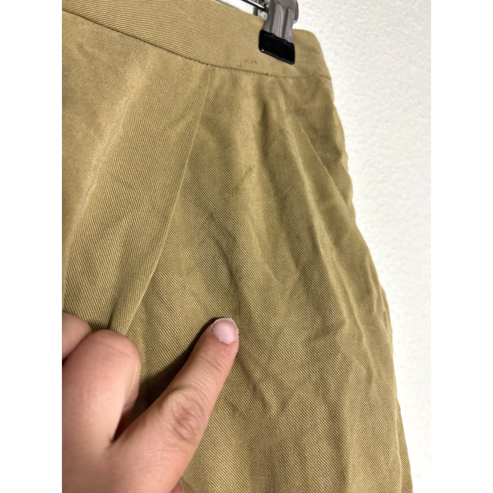Anthropologie VINTAGE Anthropologie Seen Worn Kept Womens Barrel Leg Pants 4 Mustard Yellow High Rise сю Size 27" / US 4 / IT 40 - 6 Thumbnail
