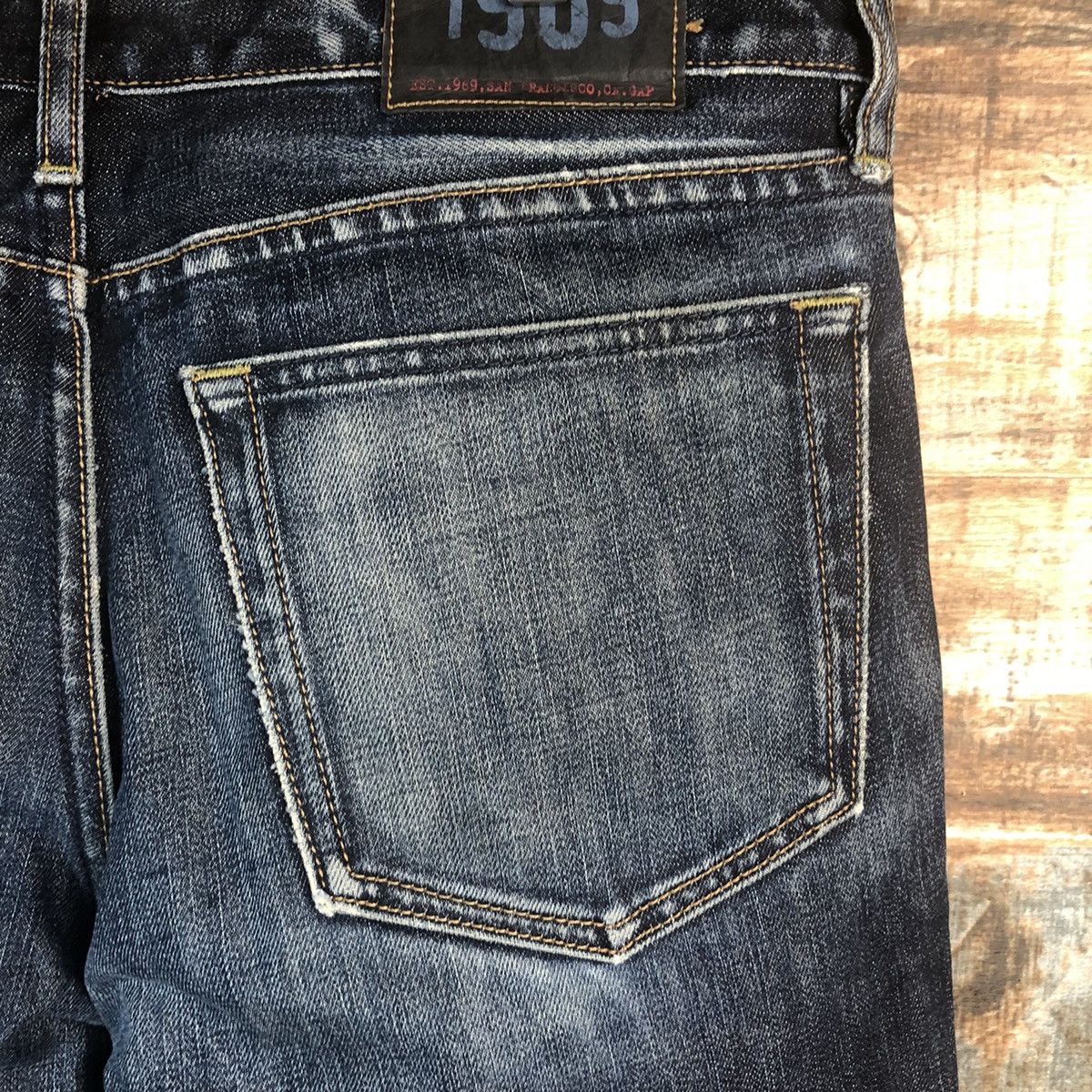 Gap DL Gap Blue Denim Pants #C296 Size US 34 / EU 50 - 16 Thumbnail