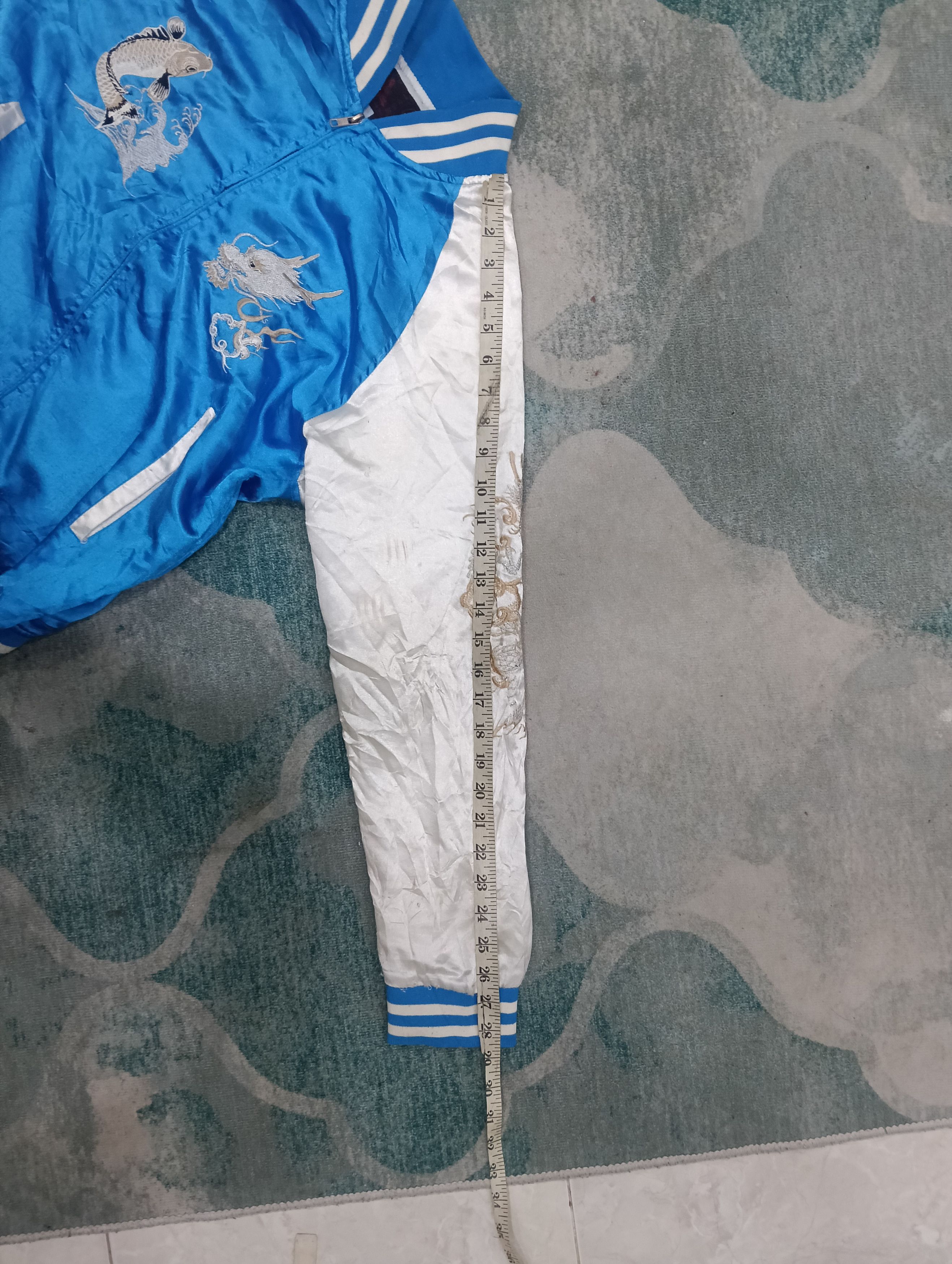 Japanese Brand Vintage Sukajan Fish N Dragon Size US M / EU 48-50 / 2 - 22 Thumbnail