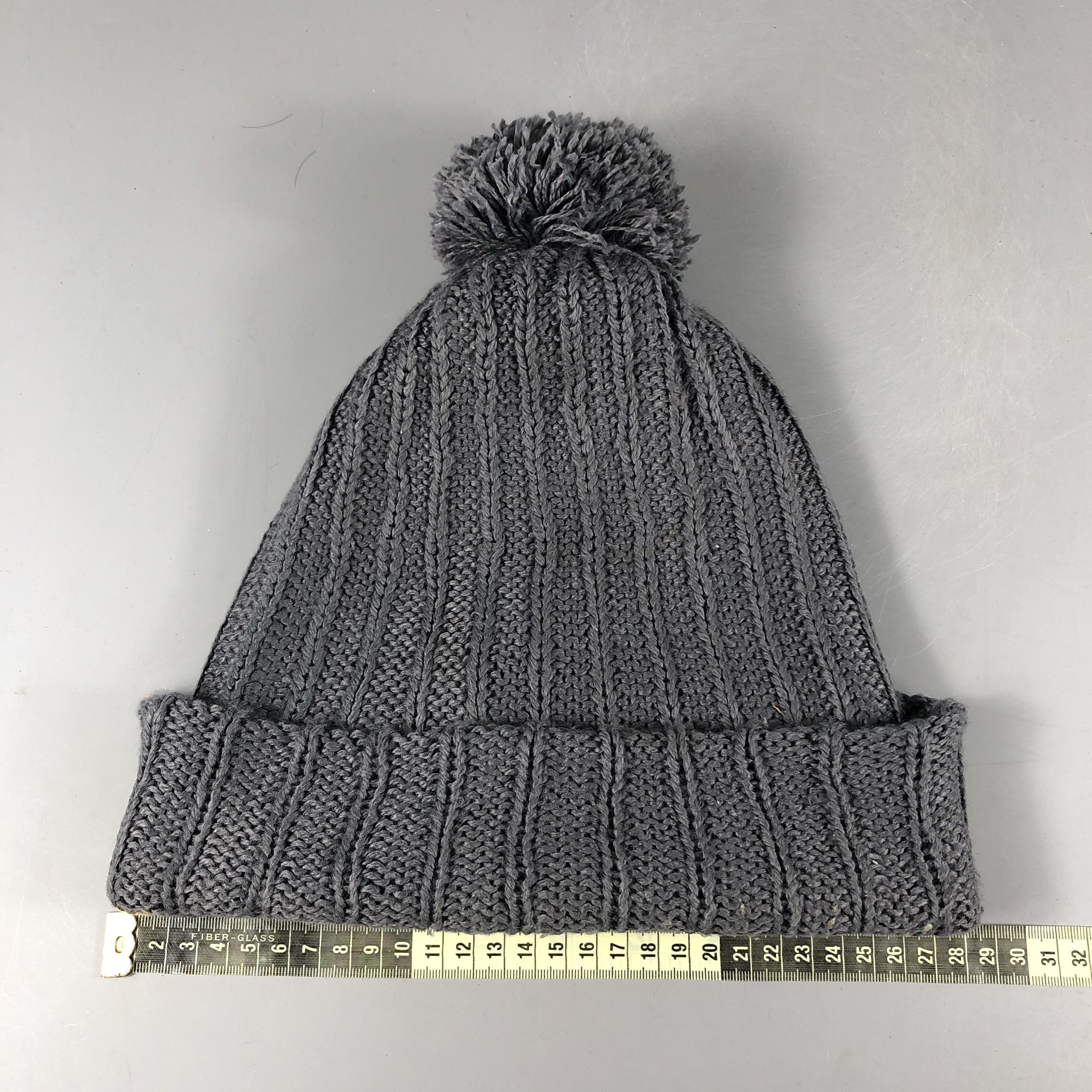 Japanese Brand × Vintage Japanese Brand PomPom Beanie Snow Hat Snow Cap -D1185 Size ONE SIZE - 3 Thumbnail