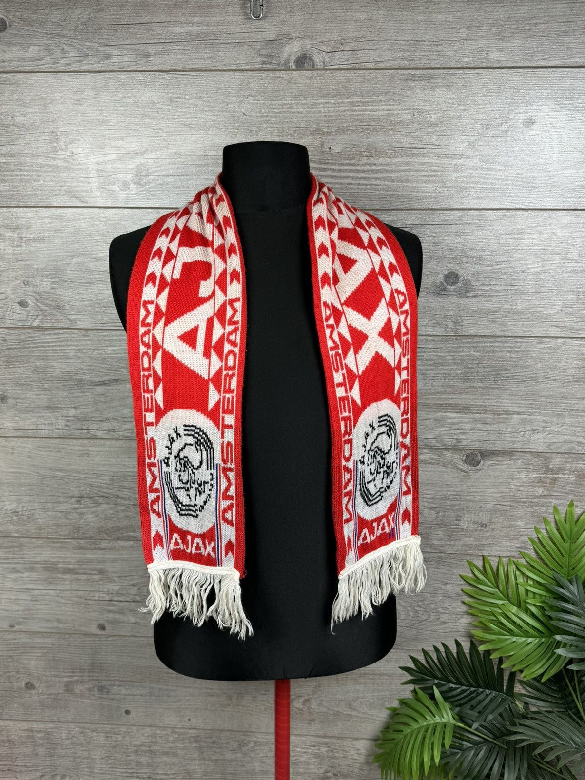 Vintage Vintage Scarf 🧣 Ajax Amsterdam Y2K Drill style Size ONE SIZE - 3 Thumbnail