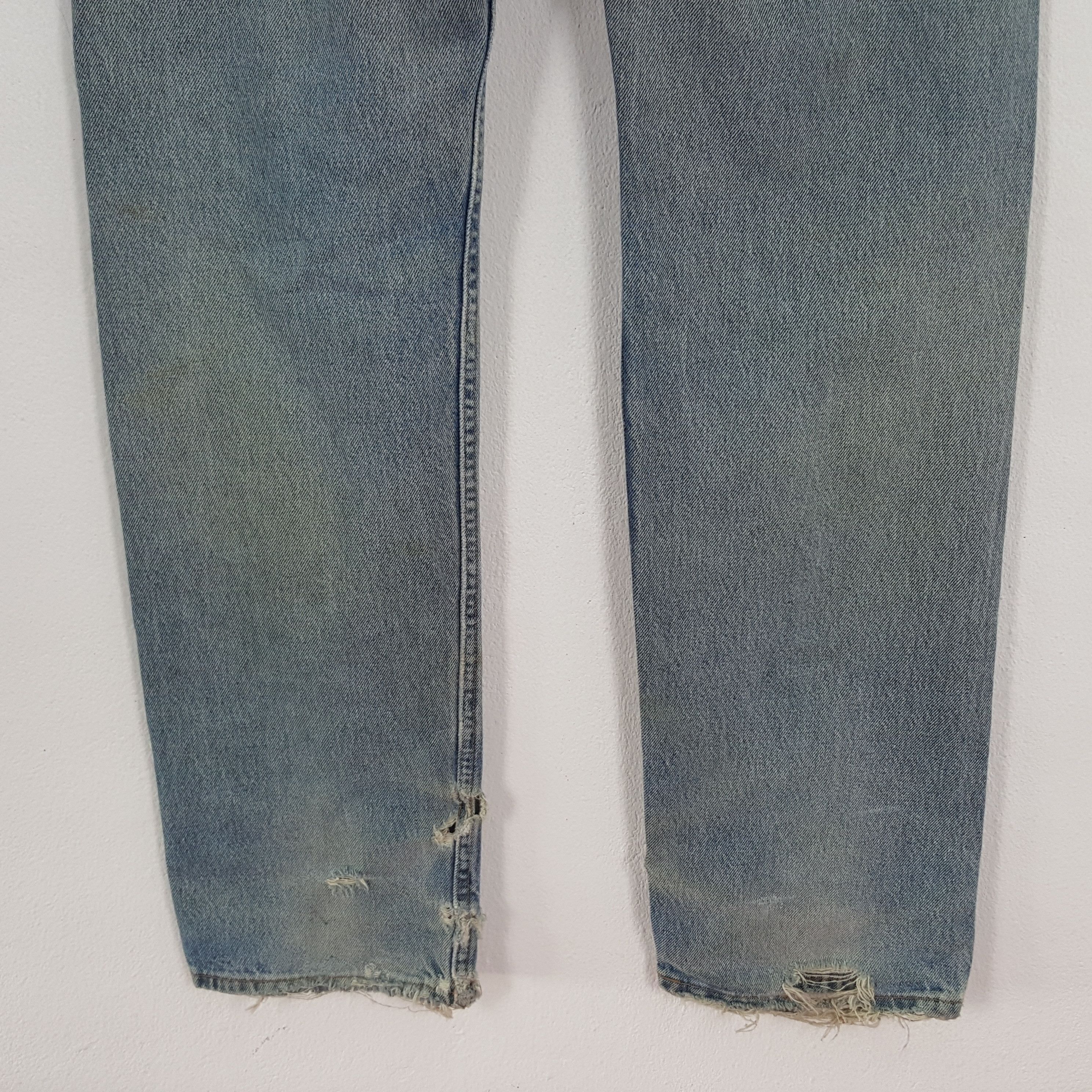 If Six Was Nine × Levi's × Vintage Vintage Levi's American Style Distressed Denim Jeans Size US 32 / EU 48 - 6 Thumbnail