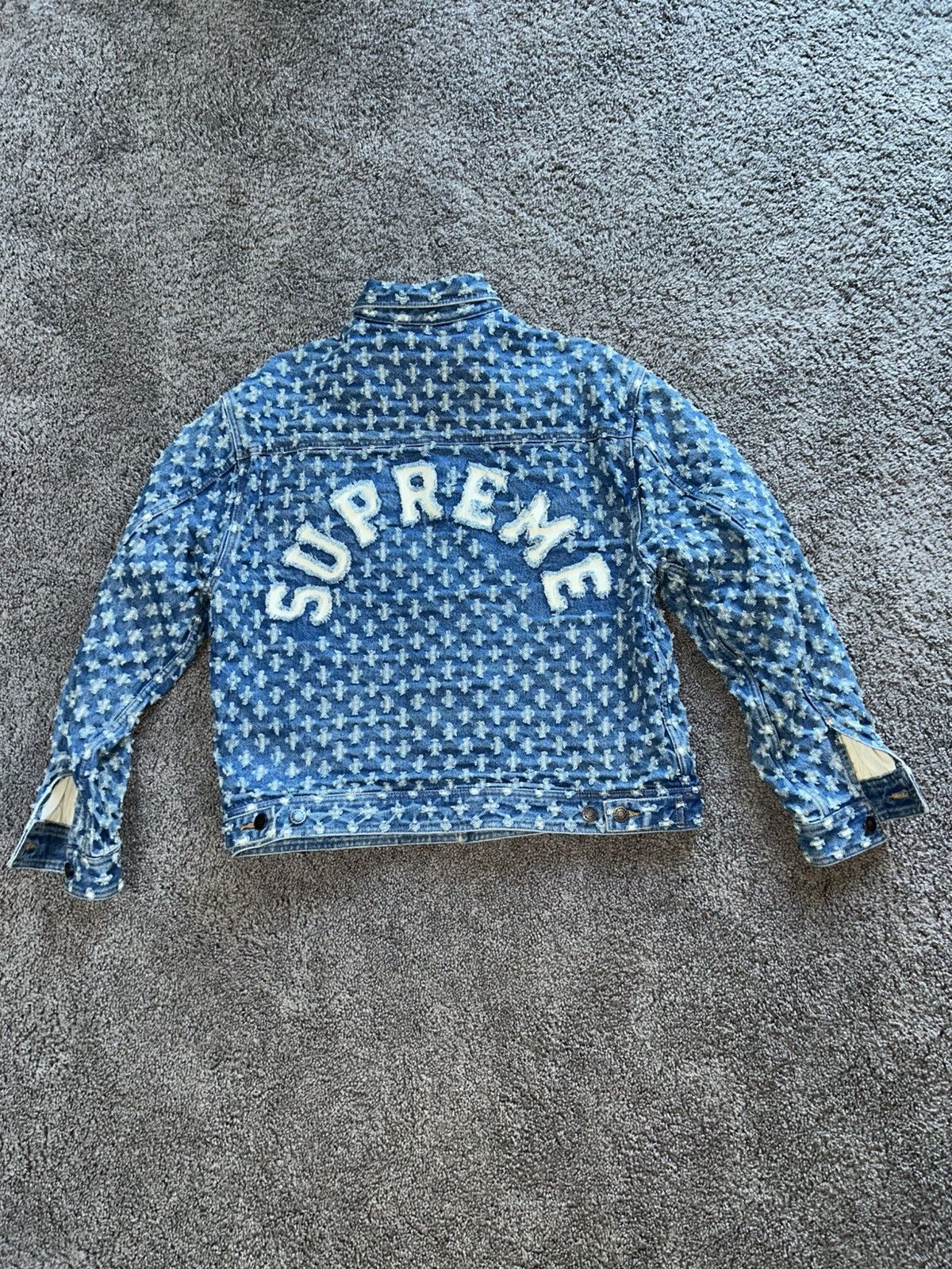 Supreme Supreme Hole Punch Trucker Jacket Size US M / EU 48-50 / 2 - 2 Thumbnail