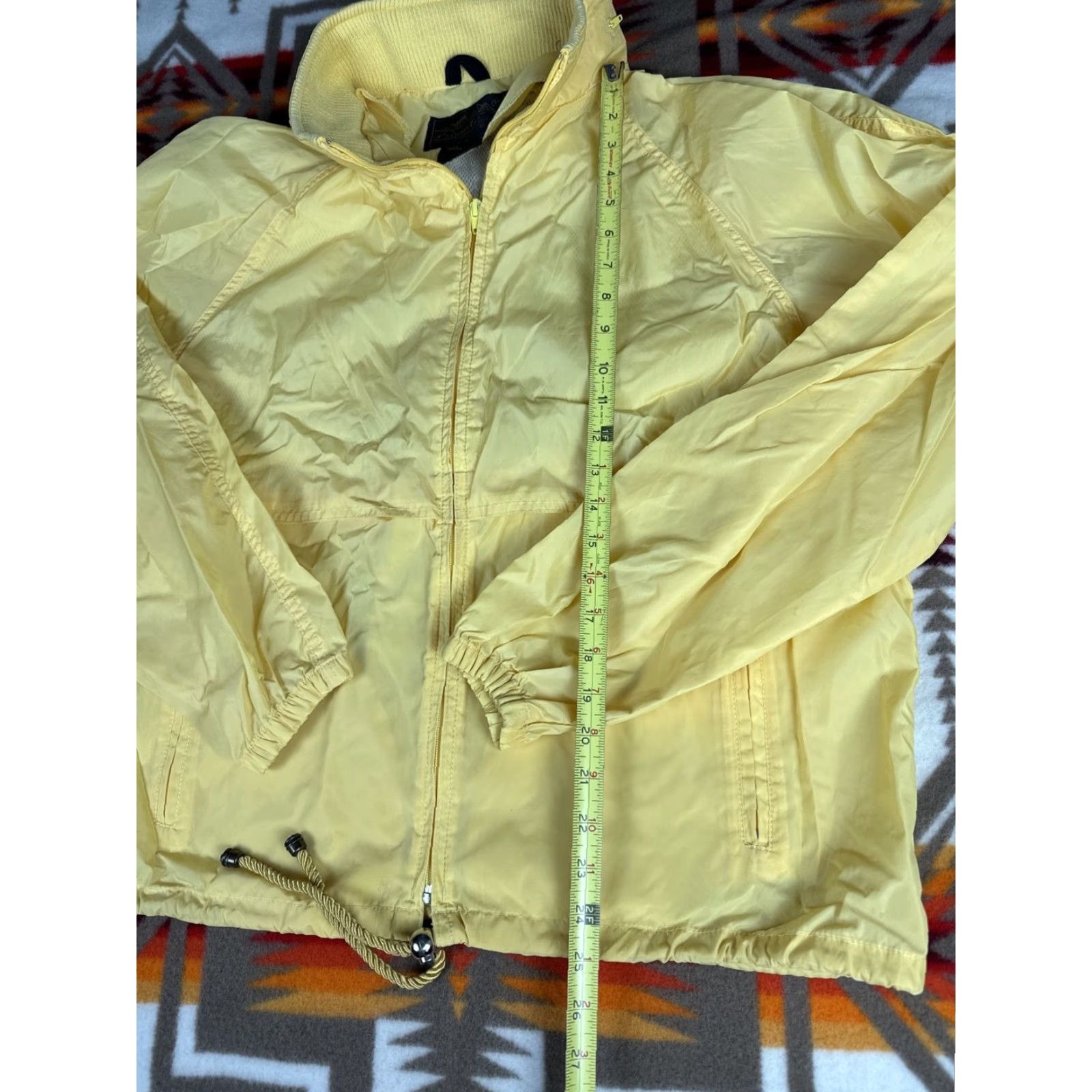 Eddie Bauer VINTAGE Eddie Bauer Windbreaker Jacket Mens L Yellow 90s Size US L / EU 52-54 / 3 - 4 Thumbnail