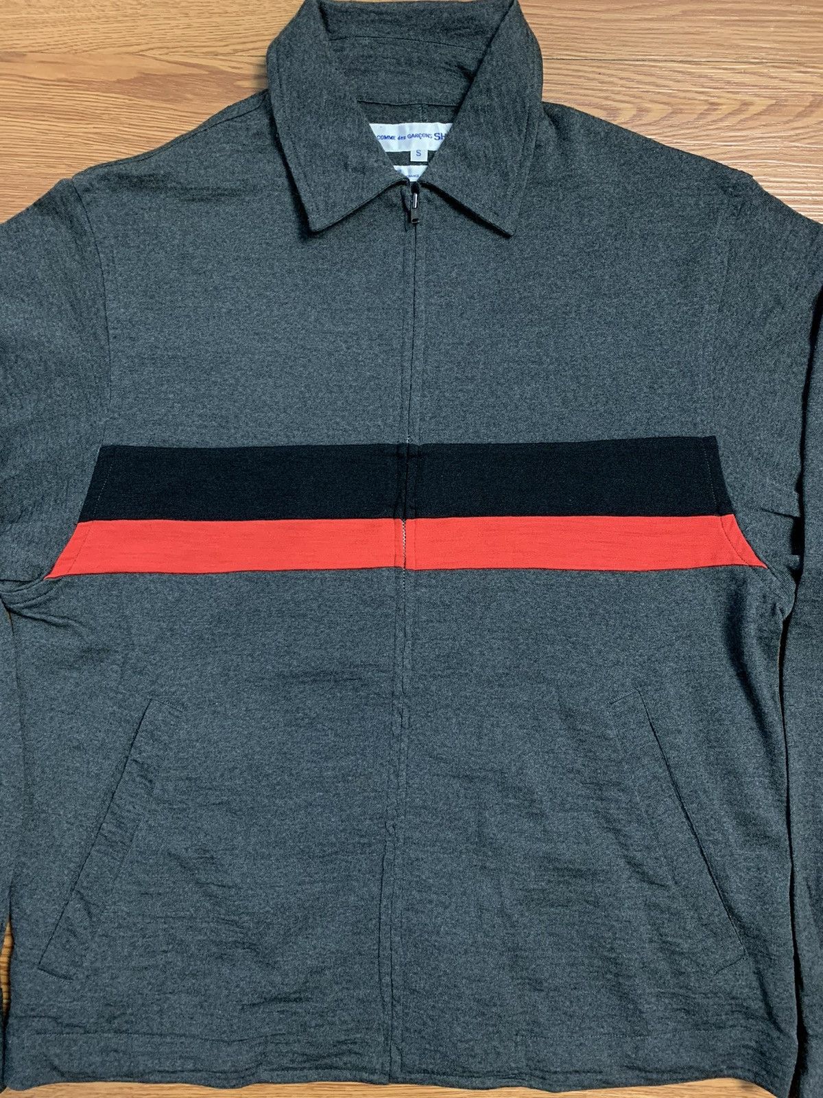 Comme des Garcons Comme Des garcons Stripe Chest Light Jacket Size US S / EU 44-46 / 1 - 3 Thumbnail