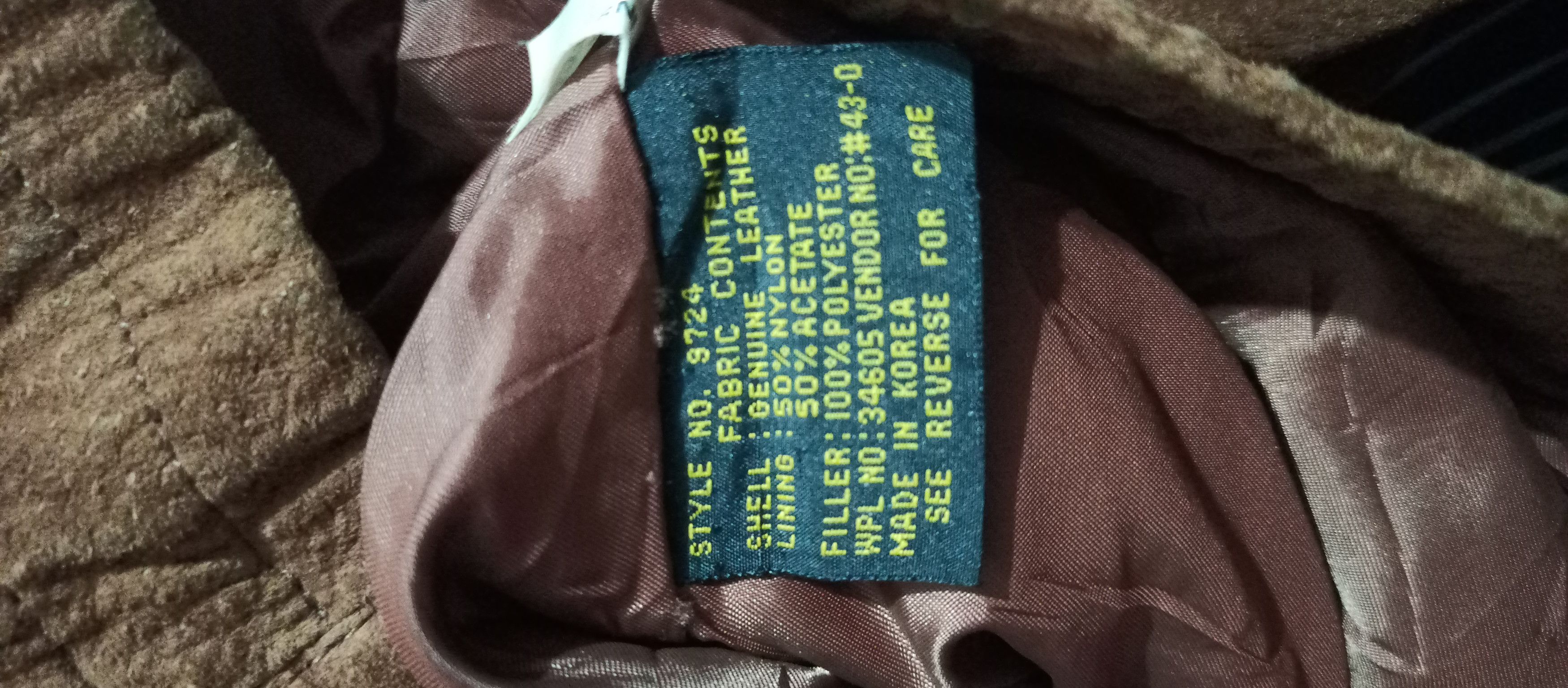 Levi's × Vintage Vintage Brown Levis Suade Leather Jacket Size US L / EU 52-54 / 3 - 9 Thumbnail