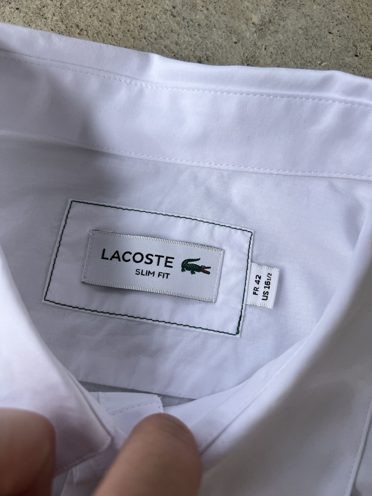 Lacoste Lacoste Slim Fit Shirt Size US L / EU 52-54 / 3 - 2 Thumbnail