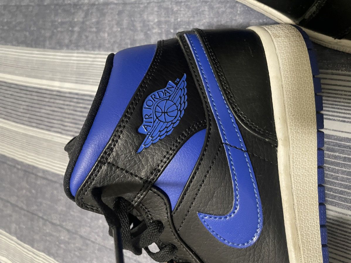 Jordan Brand × Nike Jordan 1 Mid Royal (2020) Size US 7.5 / EU 40-41 - 7 Thumbnail