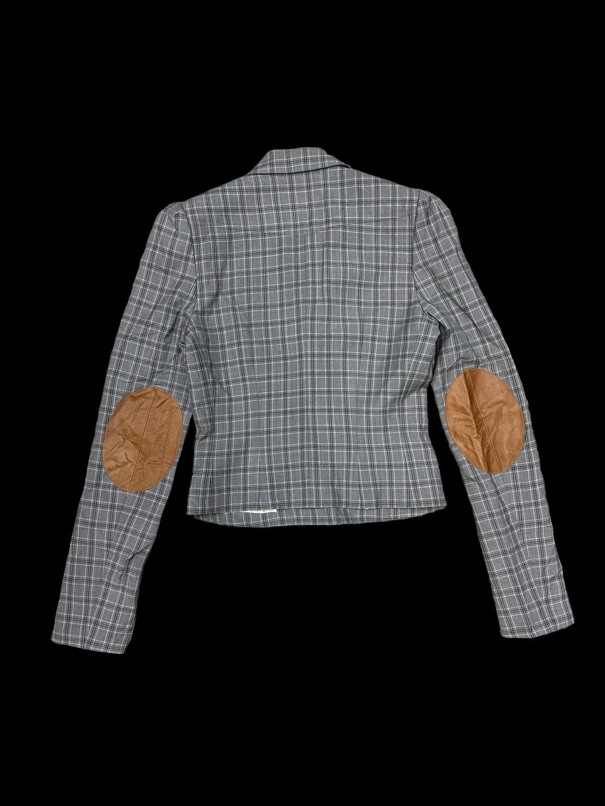 Dior VINTAGE CHRISTIAN DIOR CROPPED WOOL BLAZER Size S / US 4 / IT 40 - 2 Thumbnail
