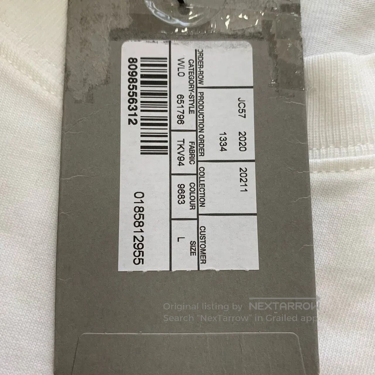 Balenciaga Balenciaga White Long Sleeve Shirt Size L. Size US L / EU 52-54 / 3 - 6 Thumbnail