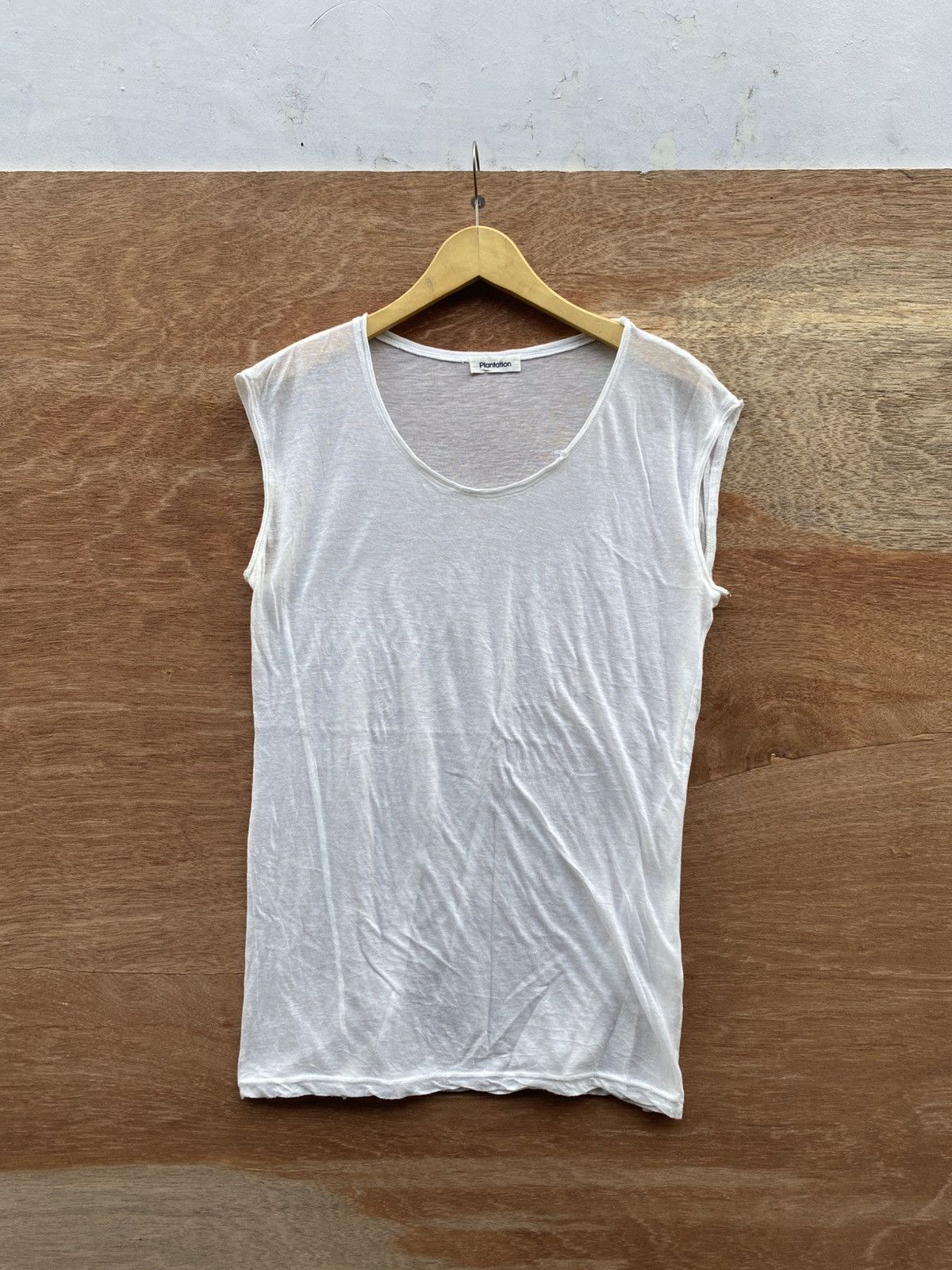 Issey Miyake vintage plantation by issey miyake see through tanktop Size US M / EU 48-50 / 2 - 2 Thumbnail