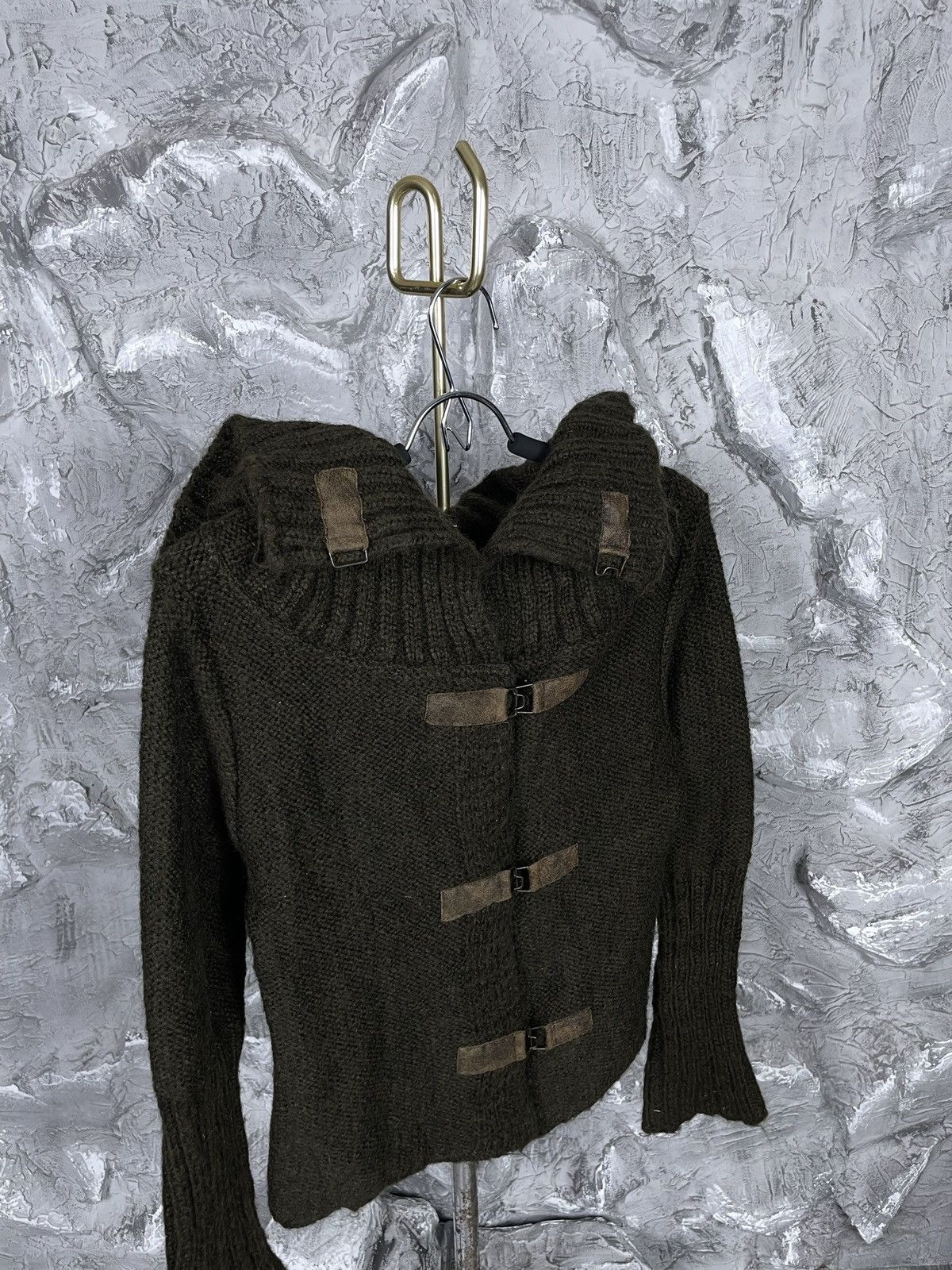 14th Addiction × Japanese Brand × Le Grande Bleu (L.G.B.) Vintage Multifunctional Knit Cardigan Junya Watanabe Style Size US S / EU 44-46 / 1 - 13 Thumbnail
