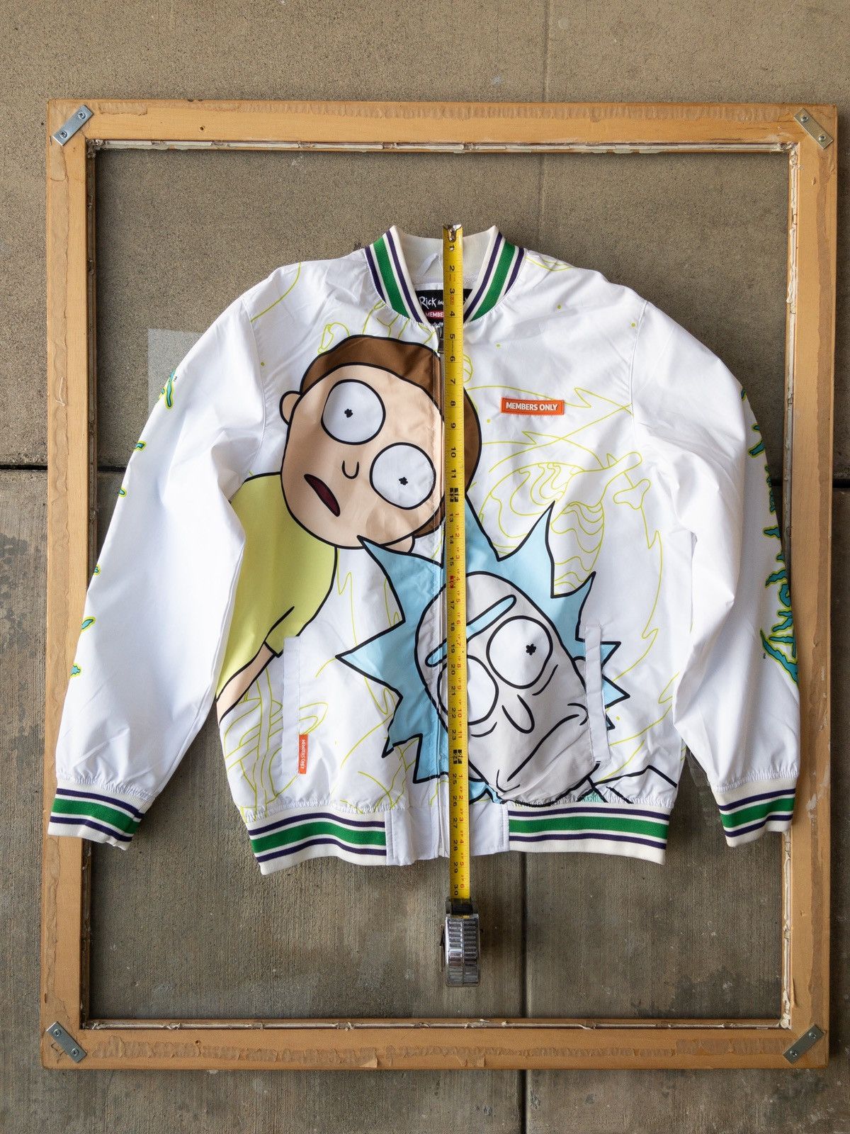 Members Only Rick and Morty Members Only Windbreaker Varsity Jacket Size US M / EU 48-50 / 2 - 2 Thumbnail